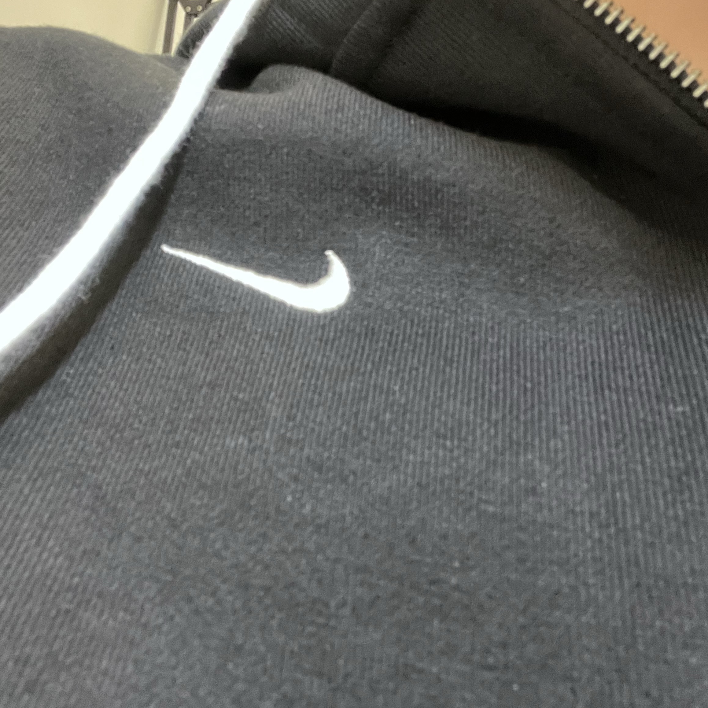 Nike NRG Solo Swoosh Full Zip Hoodie Black - Asia 착용 스타일