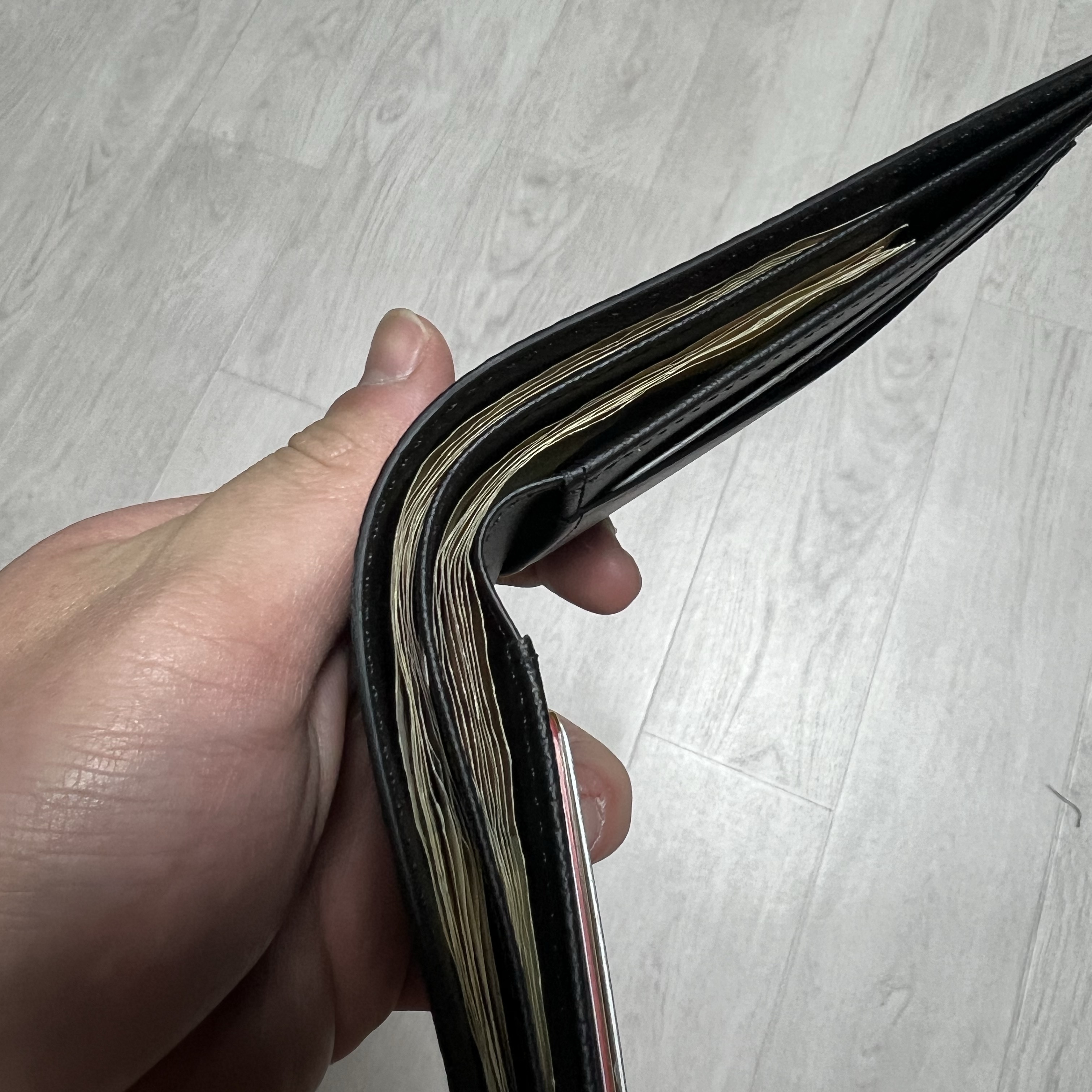 Louis Vuitton Multiple Wallet Monogram Eclipse 착용 스타일 - 2