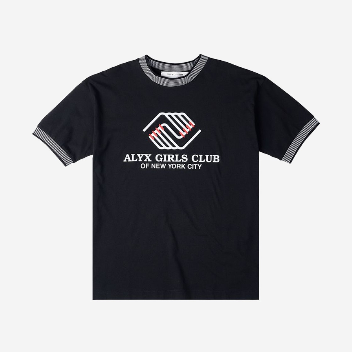 1017 Alyx 9SM Girls Club T-Shirt Black 상세 이미지 1