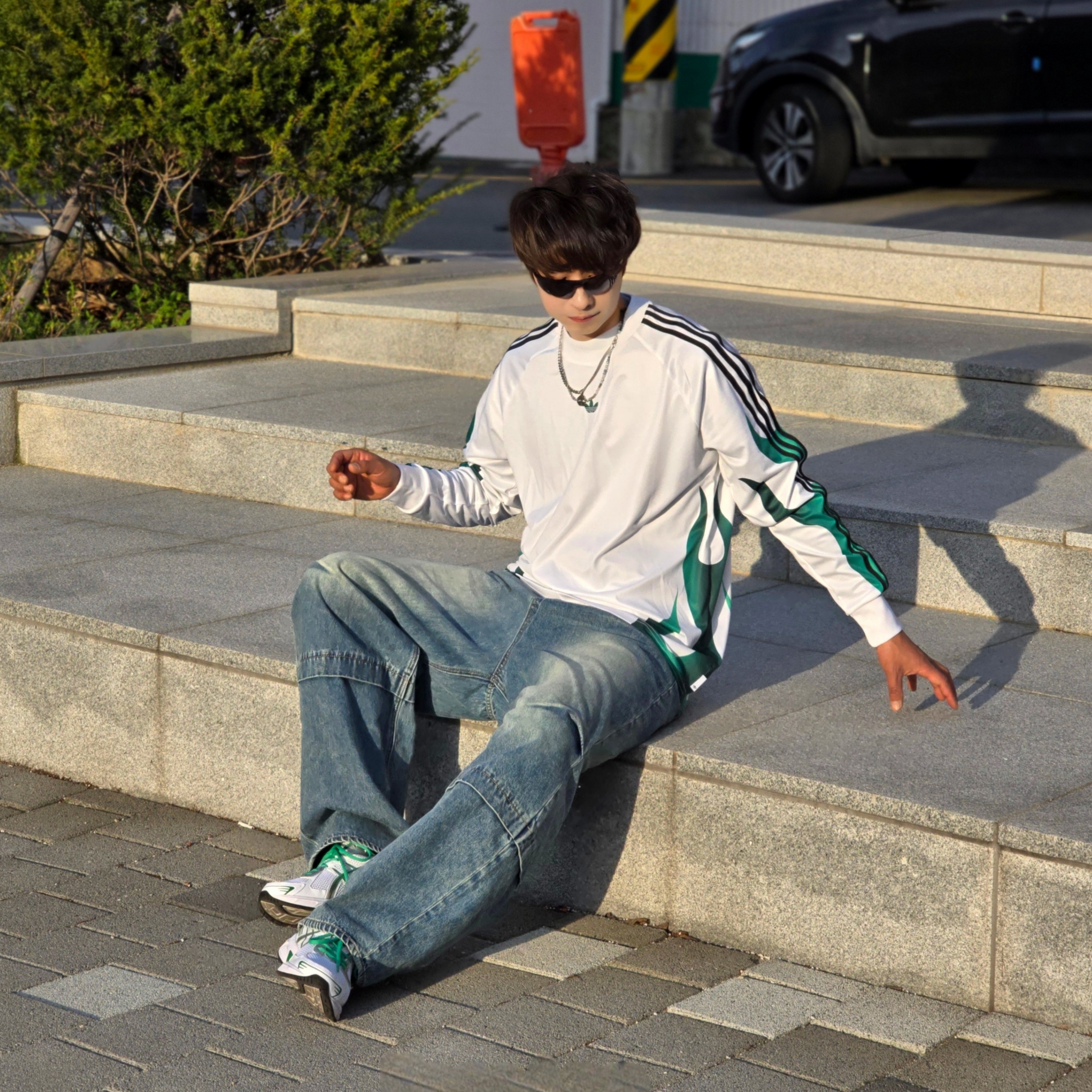 Asics Gel-1130 White Pure Silver - Folder Exclusive 착용 스타일 - 3