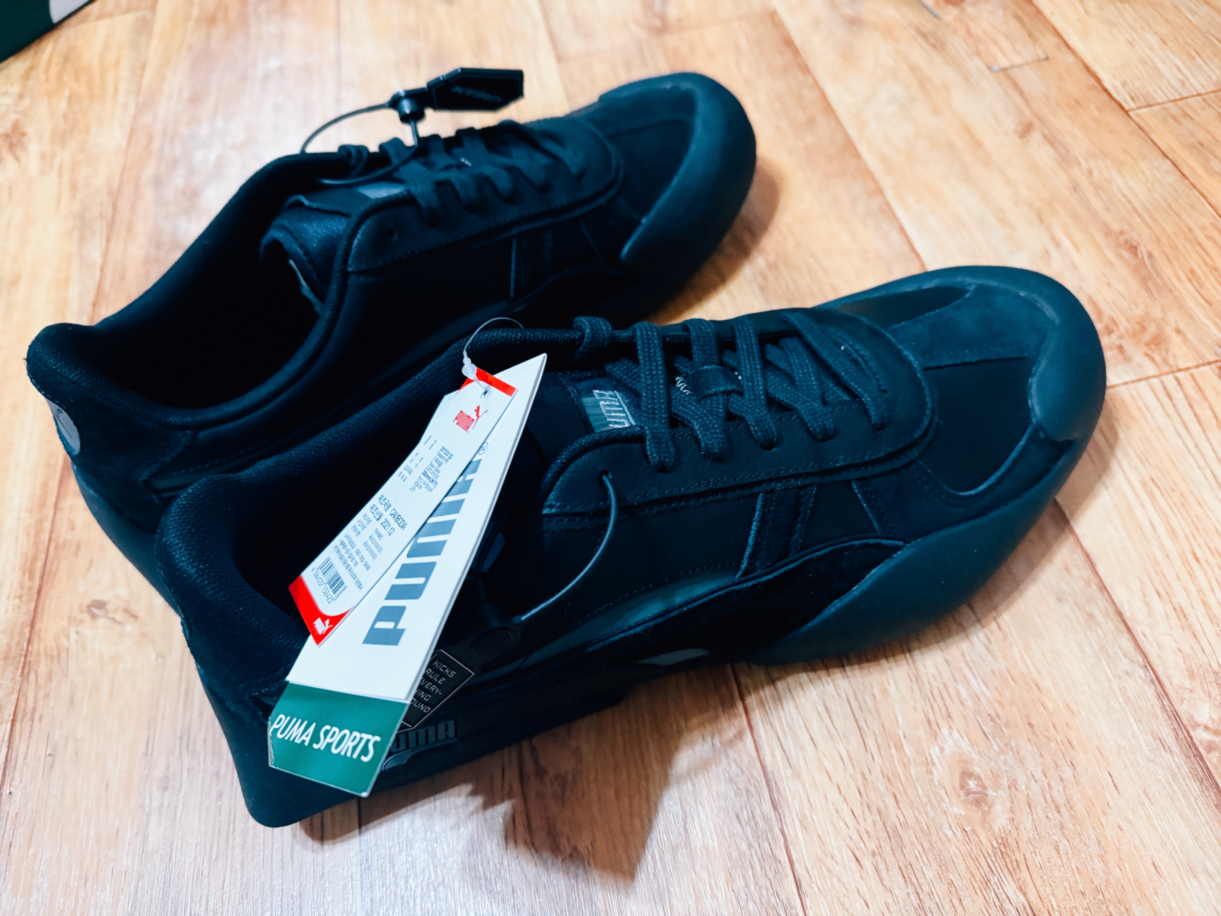 Puma Vaderon Black 착용 스타일 - 1