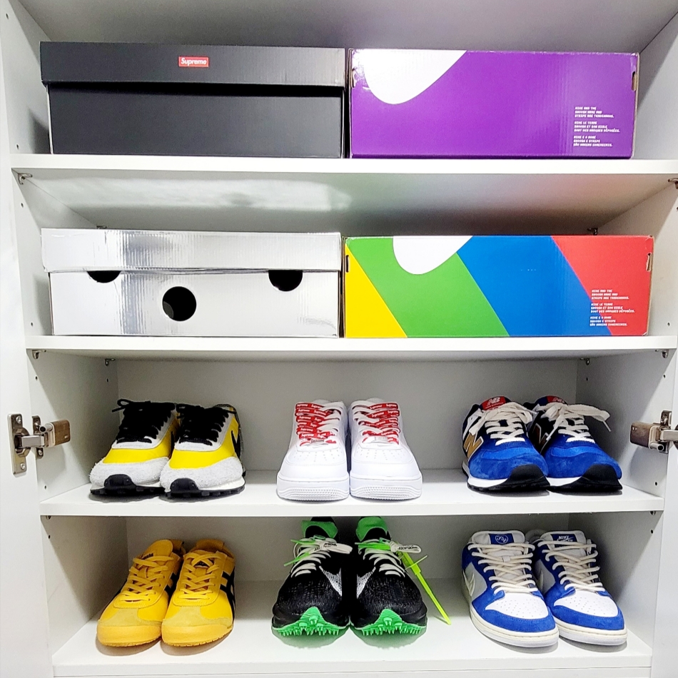 Onitsuka Tiger Mexico 66 Yellow Black, Nike x Off-White Air Zoom Tempo Next% Black 착용 스타일