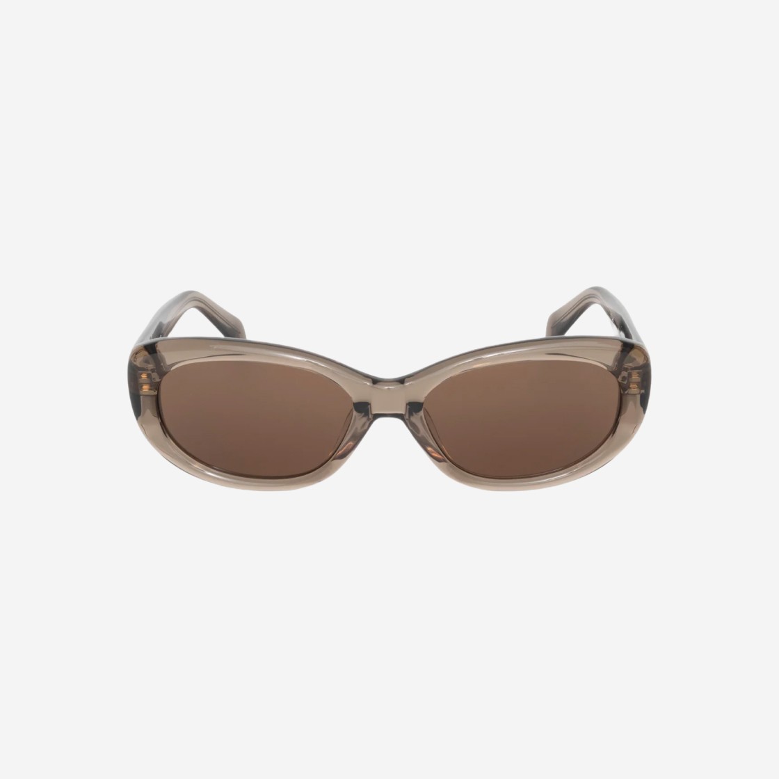 Stussy June Sunglasses Brown Crystal Brown Lens 상세 이미지 1