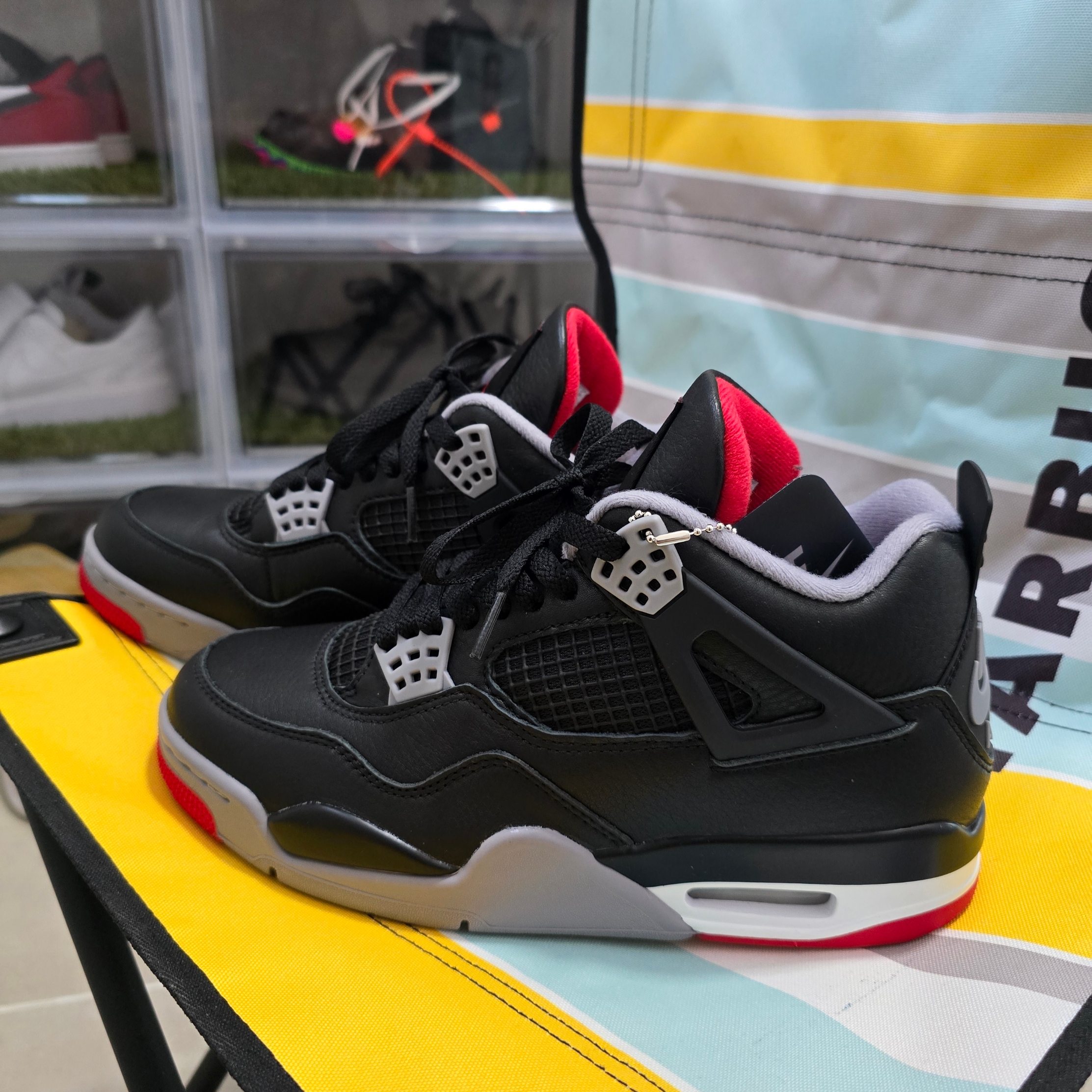 Jordan 4 Retro Bred Reimagined 착용 스타일