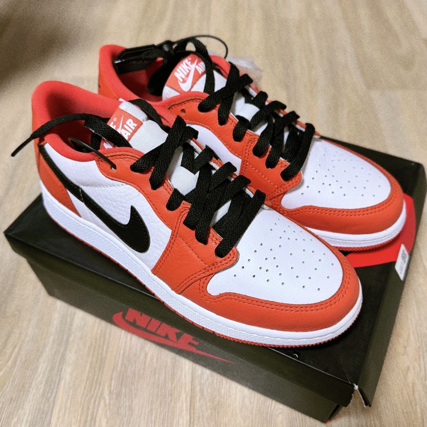 (GS) Jordan 1 Low OG Starfish 착용 스타일