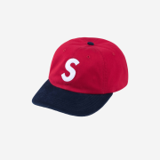 Supreme 2-Tone S Logo 6-Panel Red - 24SS