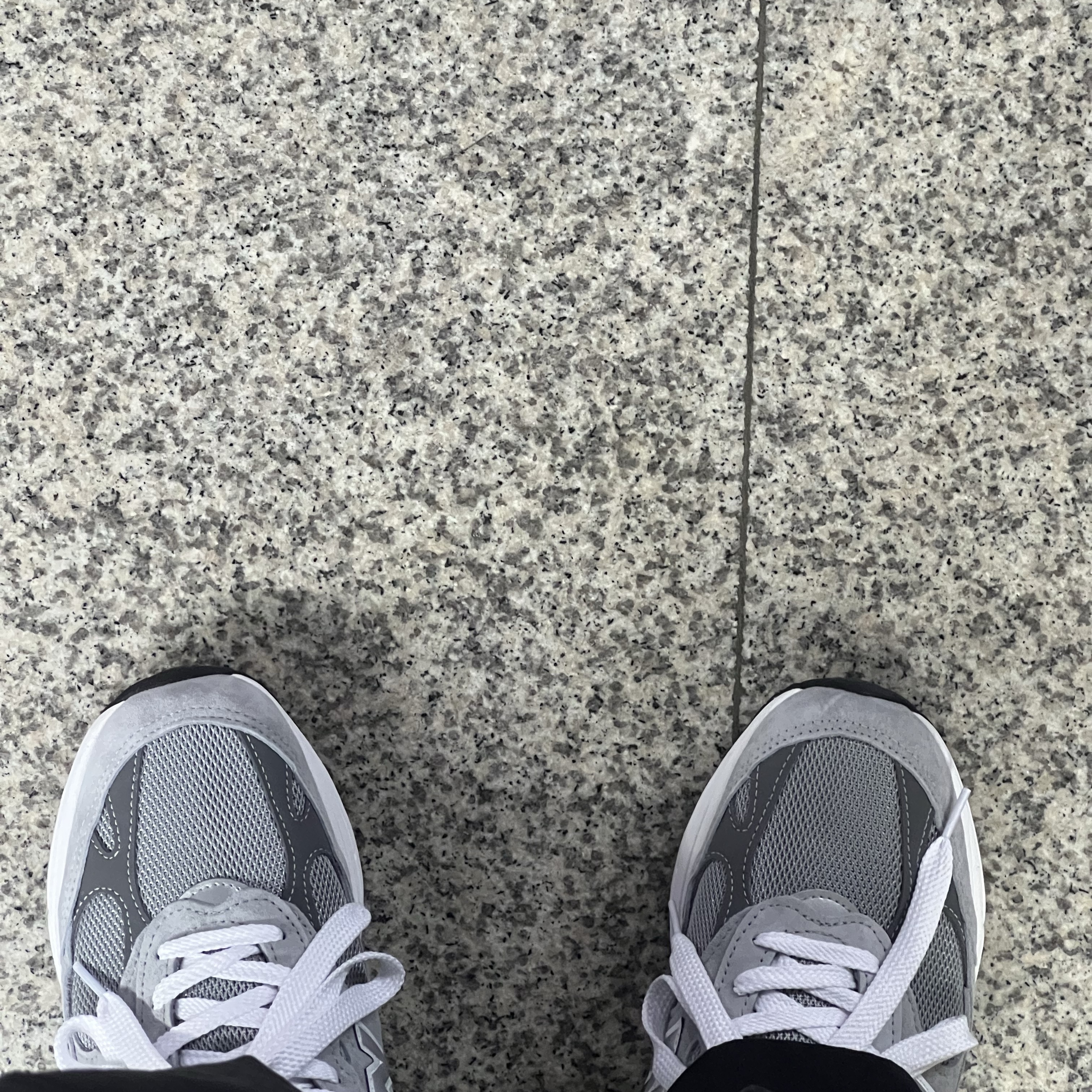 New Balance 993 Made in USA Grey - D Standard 착용 스타일 - 1