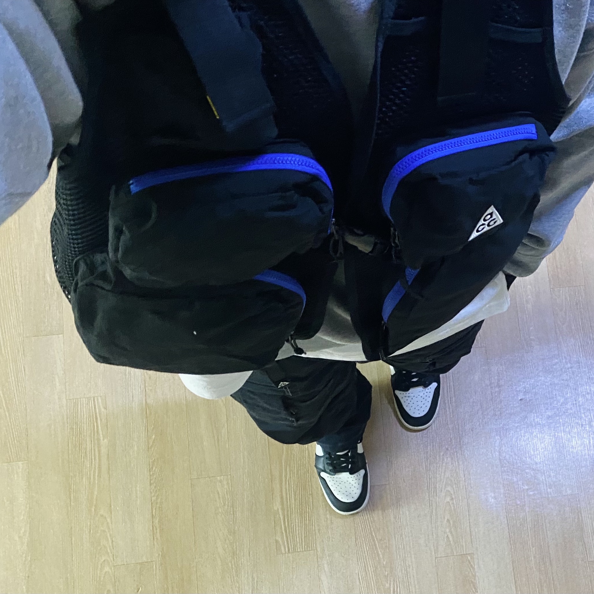 Nike ACG River Drifter Vest Black - Asia, Nike ACG Smith Summit Cargo Pants Black Summit White - Asia 착용 스타일