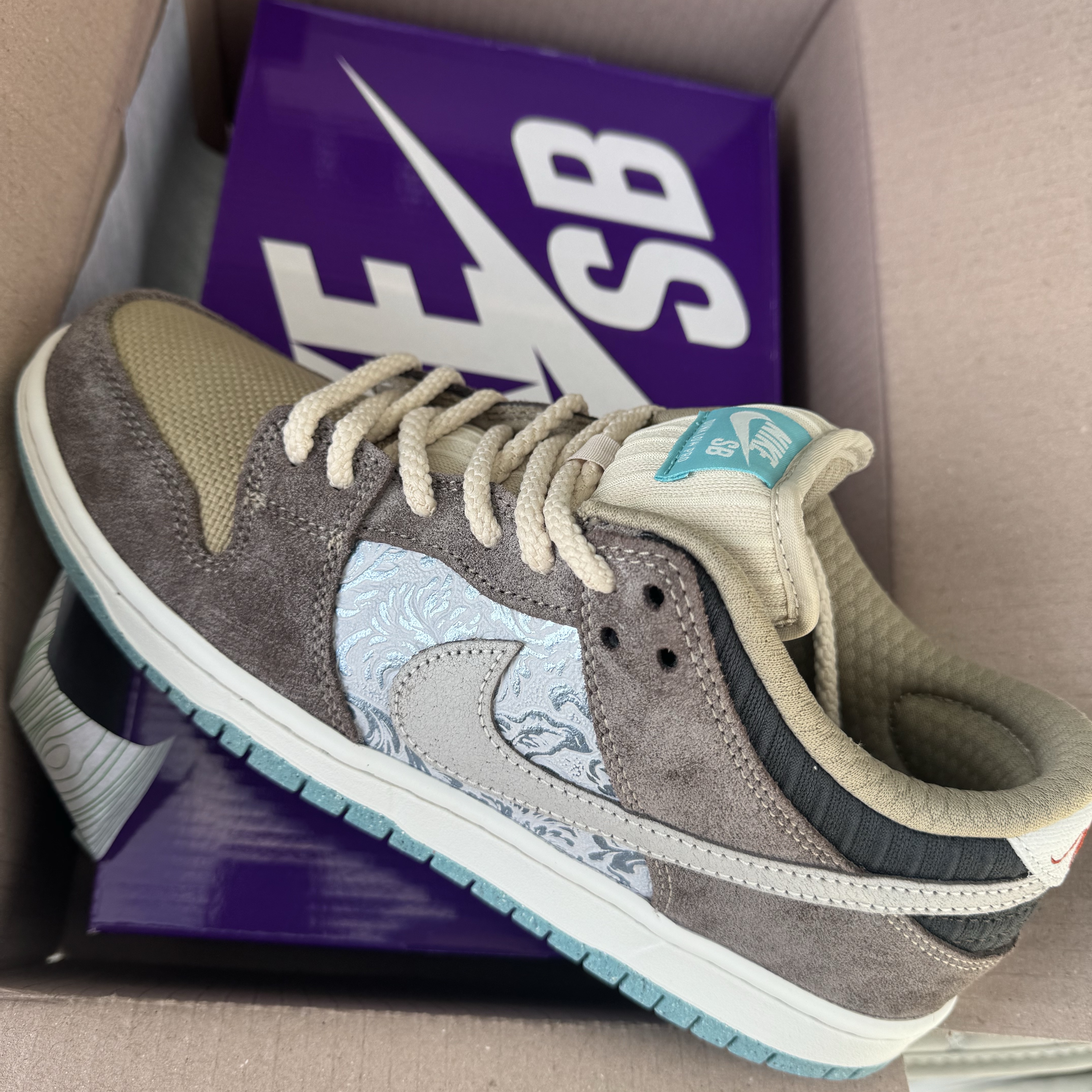 Nike SB Dunk Low Pro Big Money Saving 착용 스타일 - 1