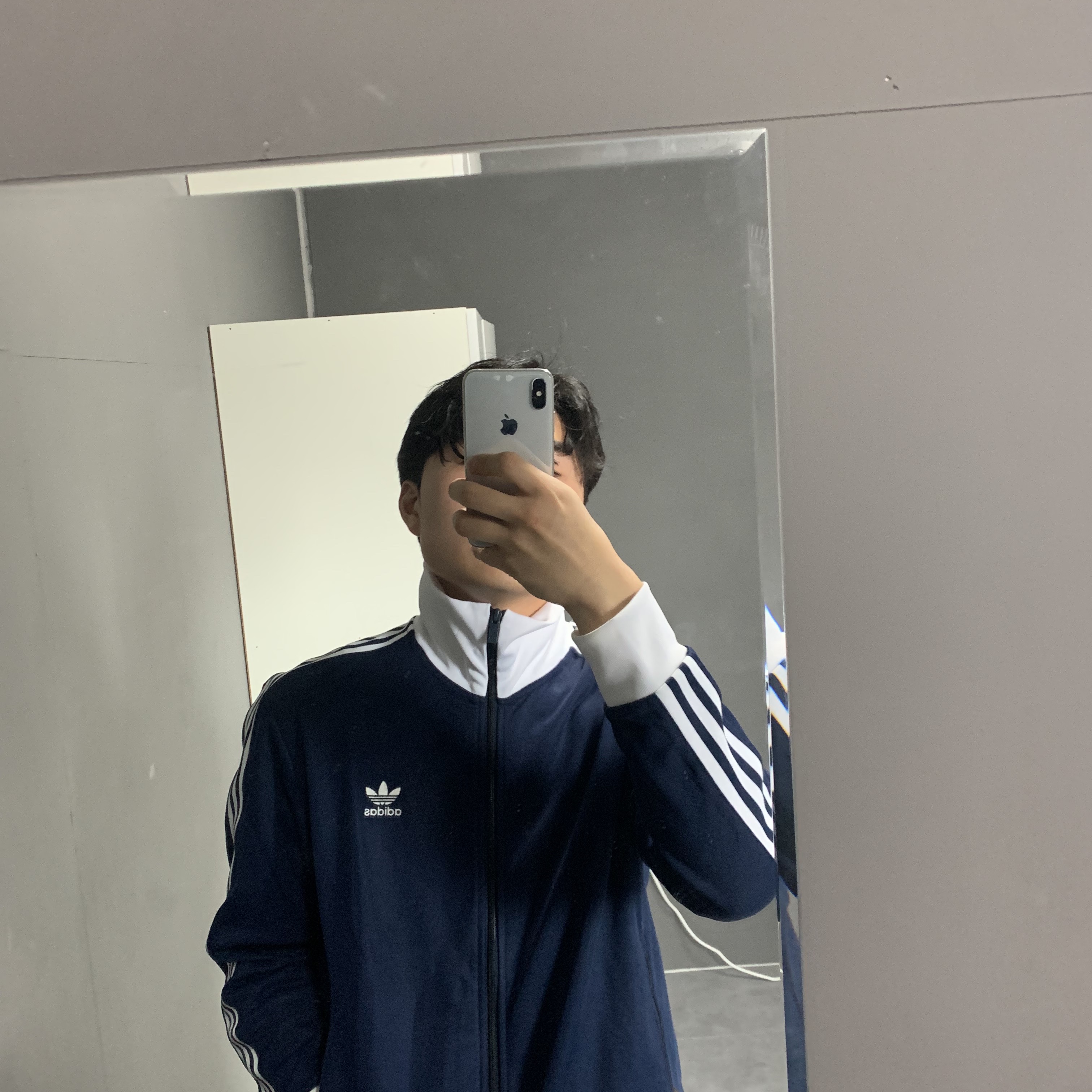 Adidas Adicolor Classic Beckenbauer Track Top Night Indigo - KR Sizing 착용 스타일