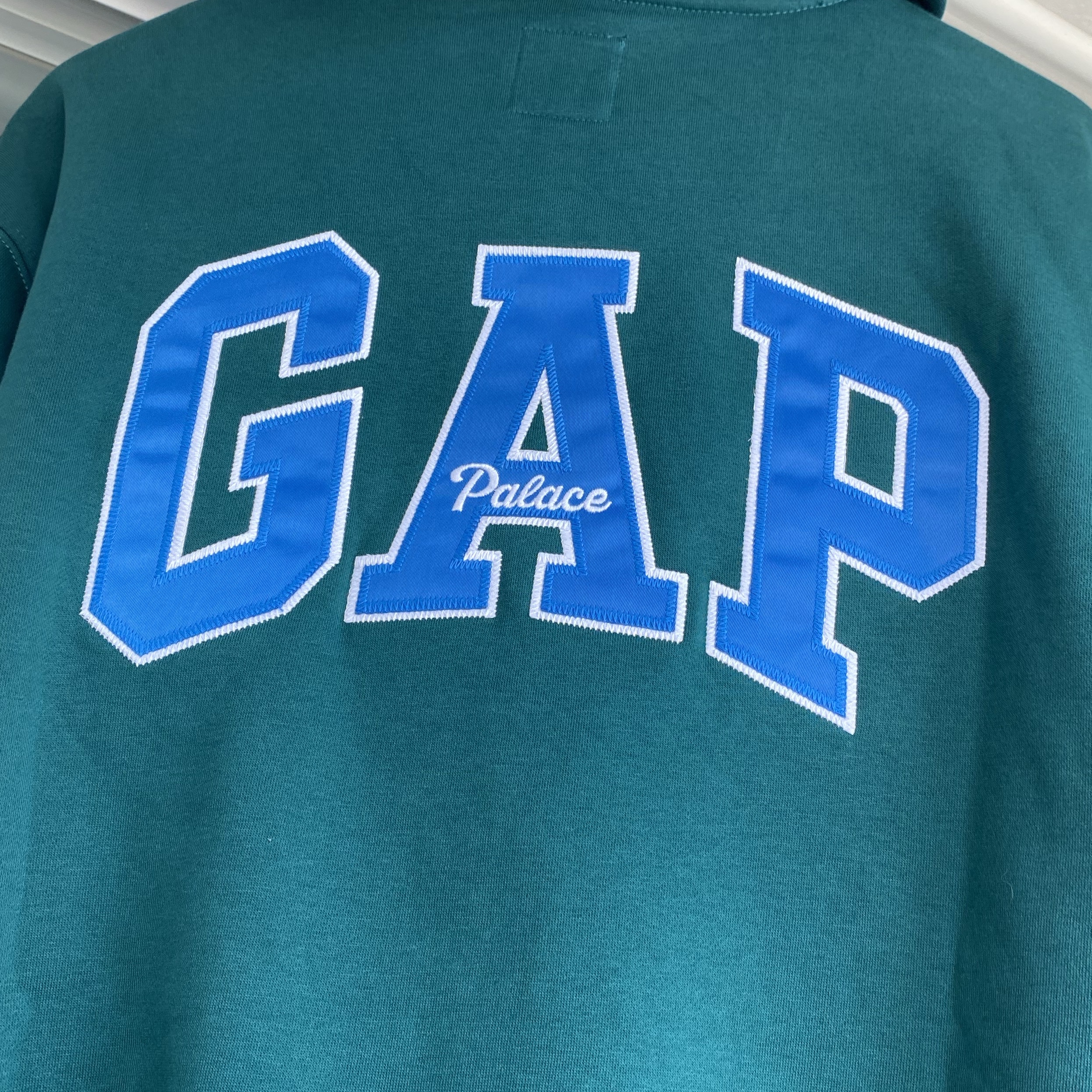 Palace x Gap Hood Rain Forest - 24SS 착용 스타일