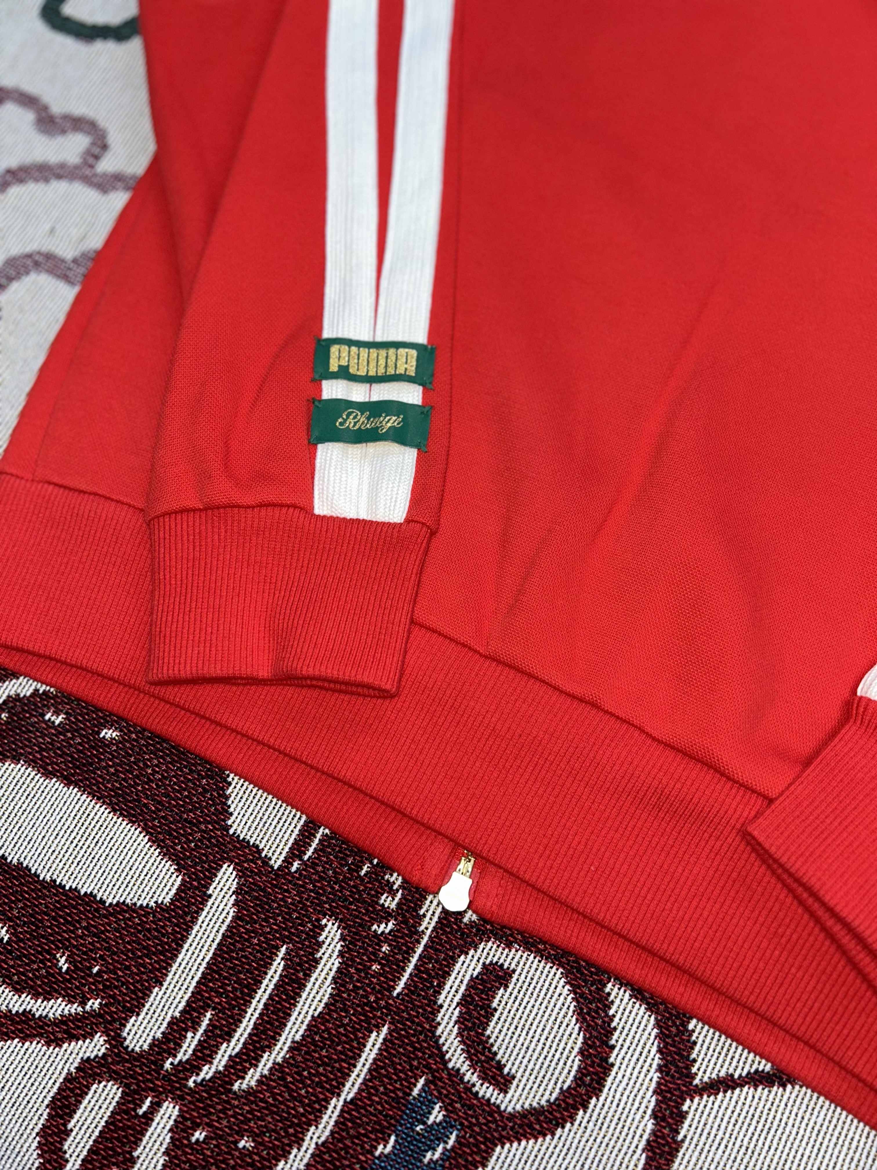 Puma x Rhuigi T7 Track Top For All Time Red 착용 스타일 - 7