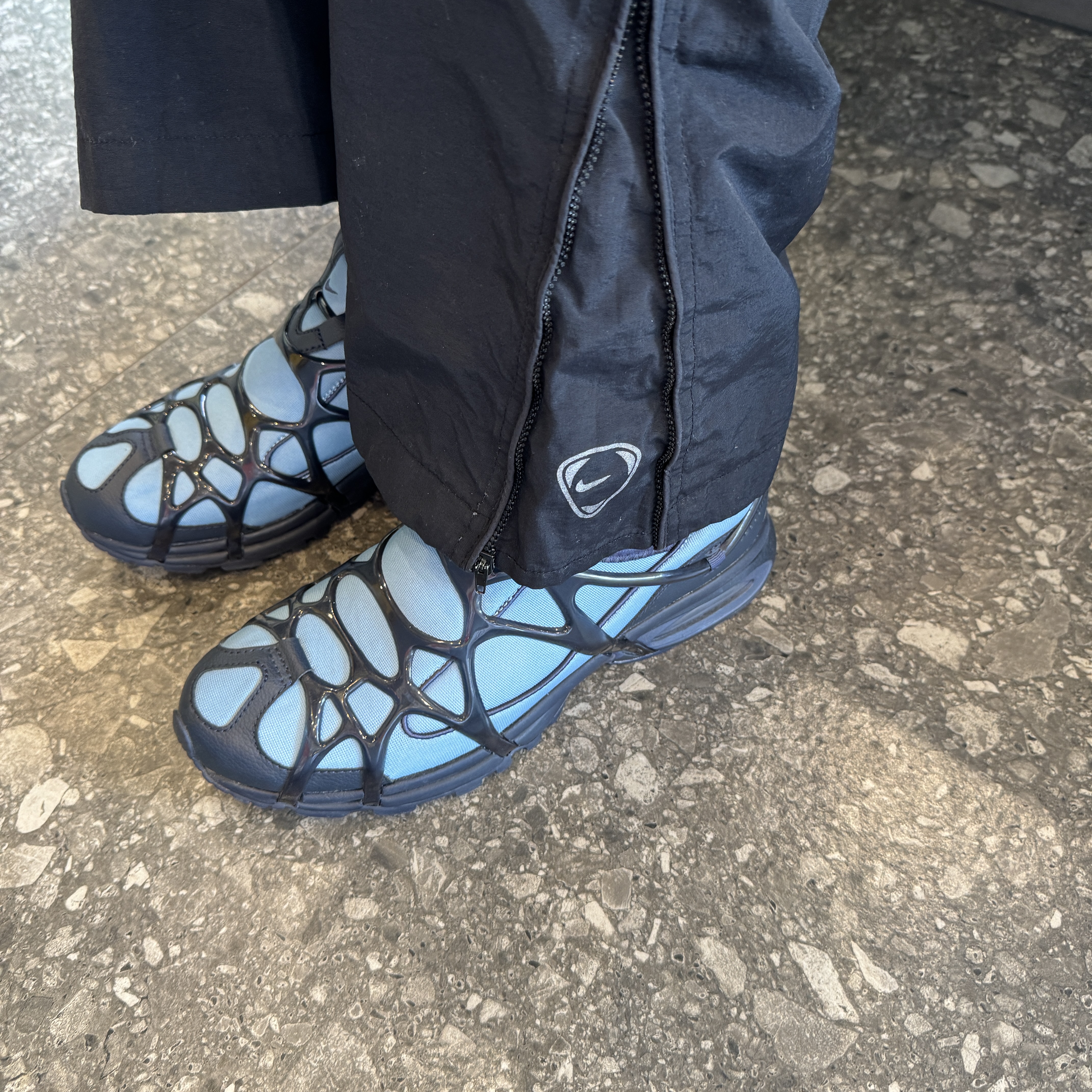 Nike Air Kukini Worn Blue Obsidian 착용 스타일