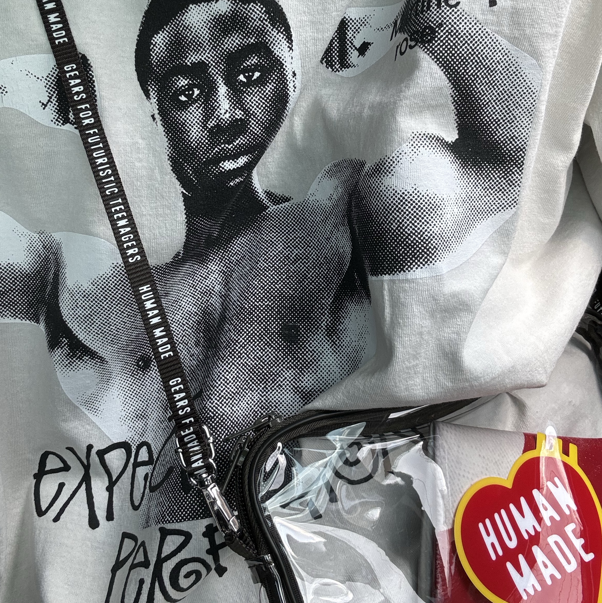 Human Made PVC Pouch Large Clear, Stussy x Martine Rose Stand Firm Pigment Dyed T-Shirt Natural 착용 스타일