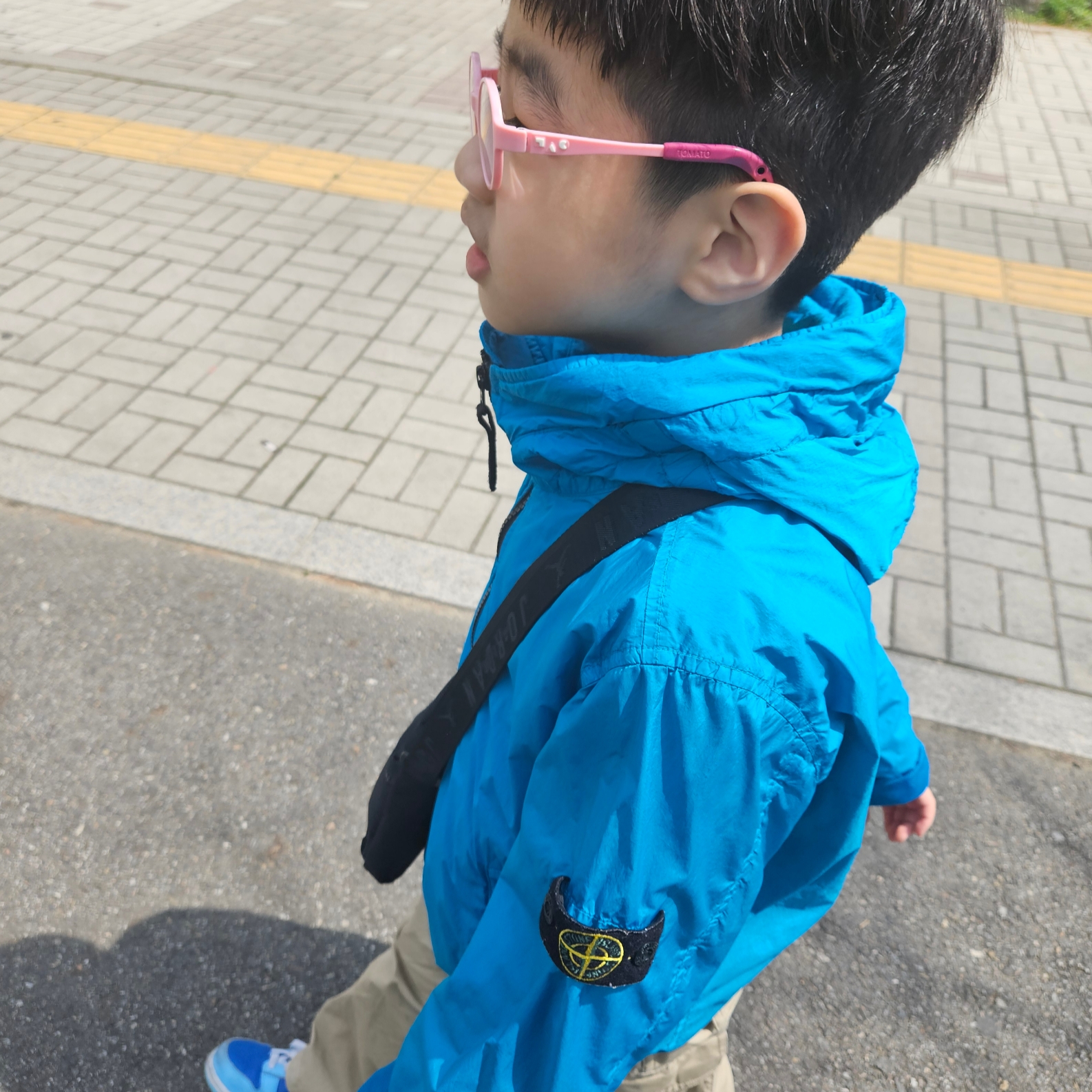 (Kids) Stone Island 40532 Stretch Nylon Canvas Garment Dyed Hooded Jacket Turquoise - 22SS, Nike x Supreme Air Force 1 Low White 착용 스타일 - 1