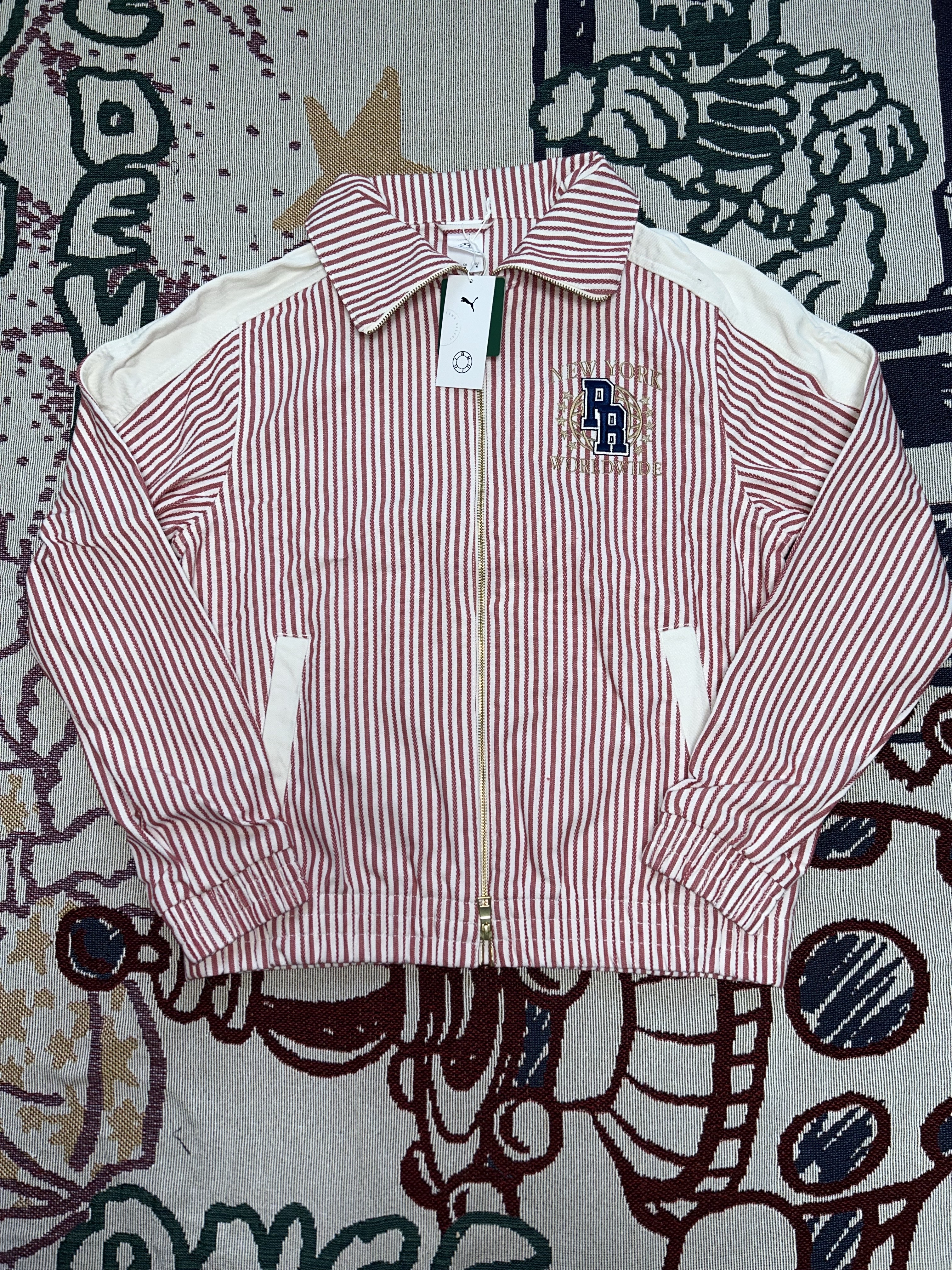 Puma x Rhuigi T7 Summer Jacket Astro Red 착용 스타일 - 2