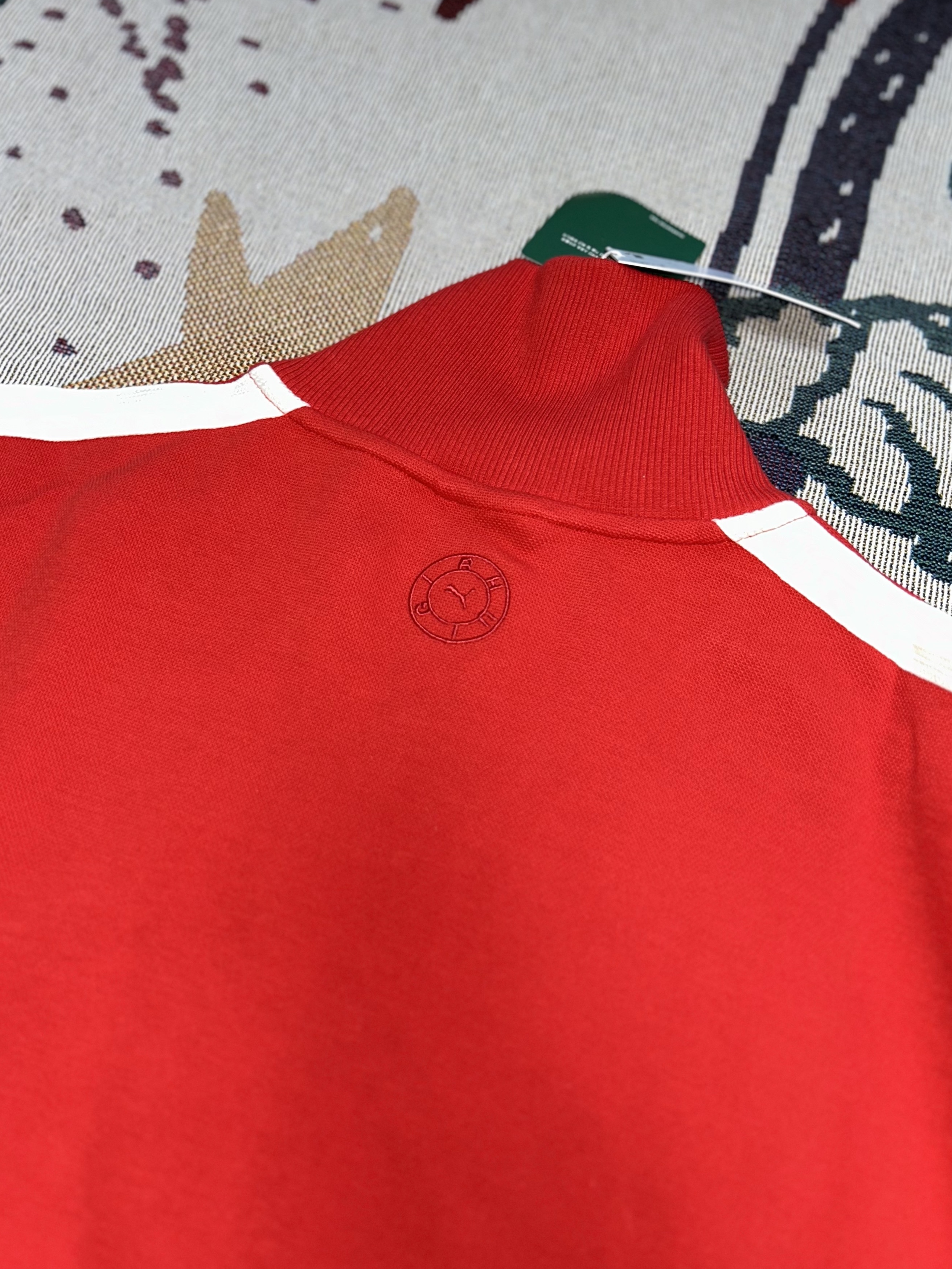 Puma x Rhuigi T7 Track Top For All Time Red 착용 스타일 - 6