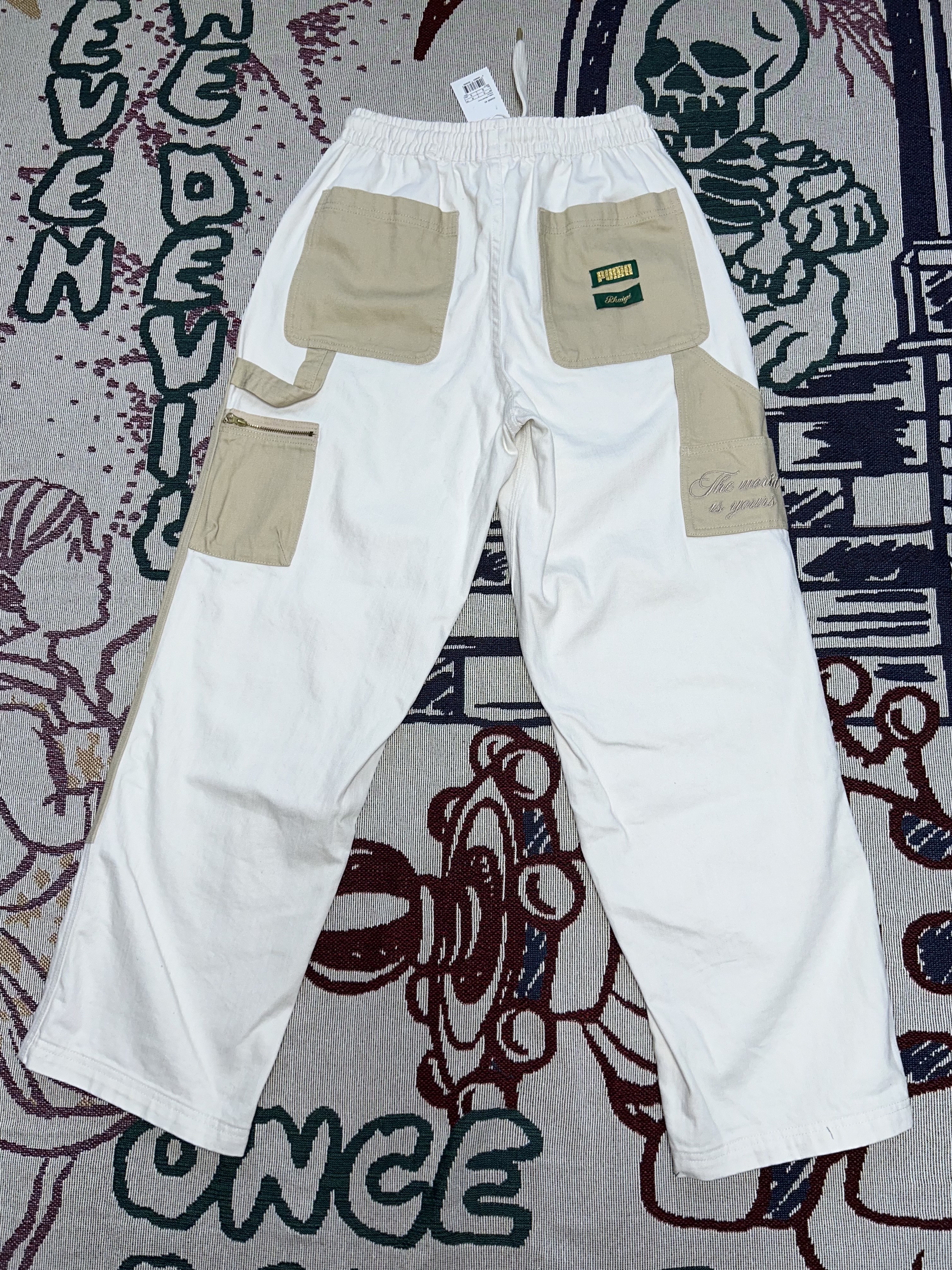 Puma x Rhuigi Double Knee Pants Pristine 착용 스타일 - 5