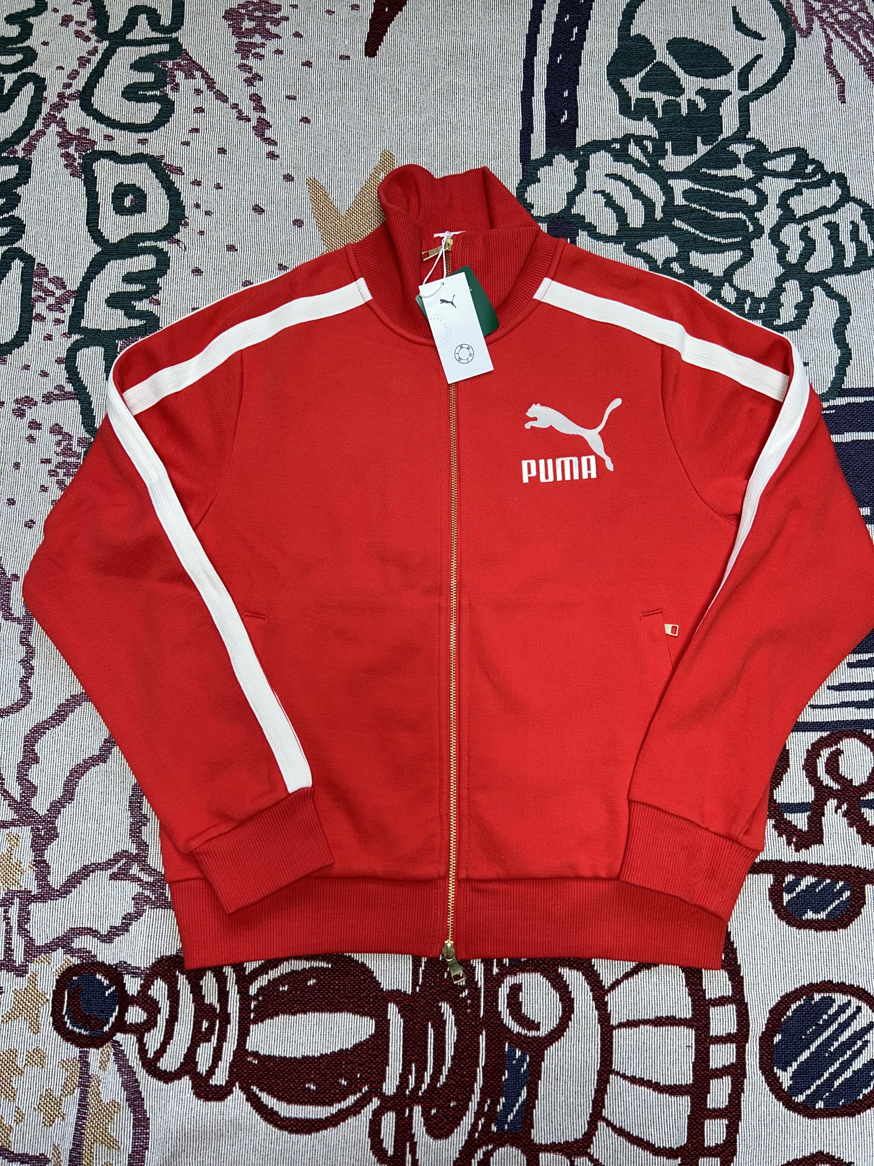 Puma x Rhuigi T7 Track Top For All Time Red 착용 스타일 - 2