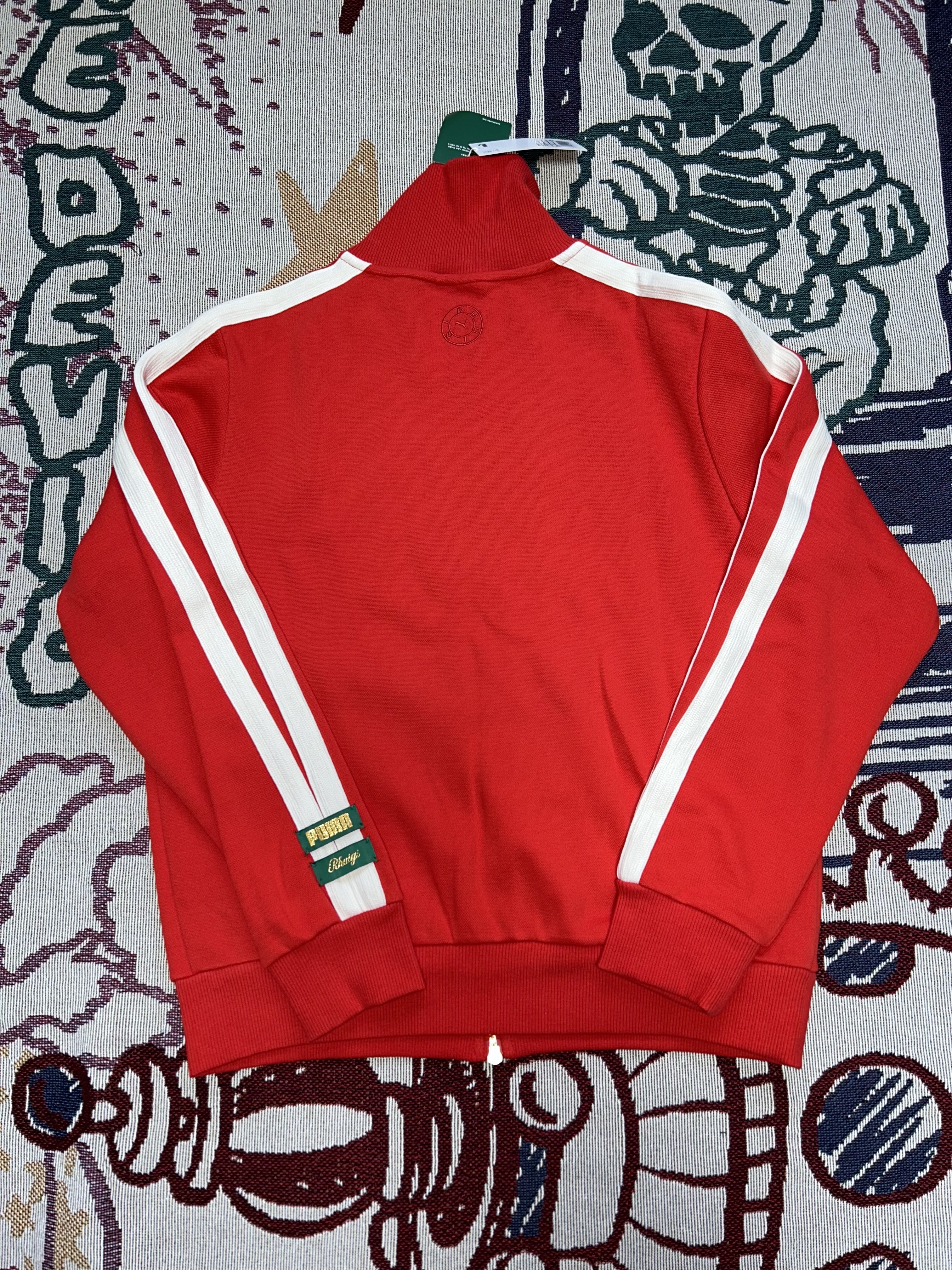 Puma x Rhuigi T7 Track Top For All Time Red 착용 스타일 - 5