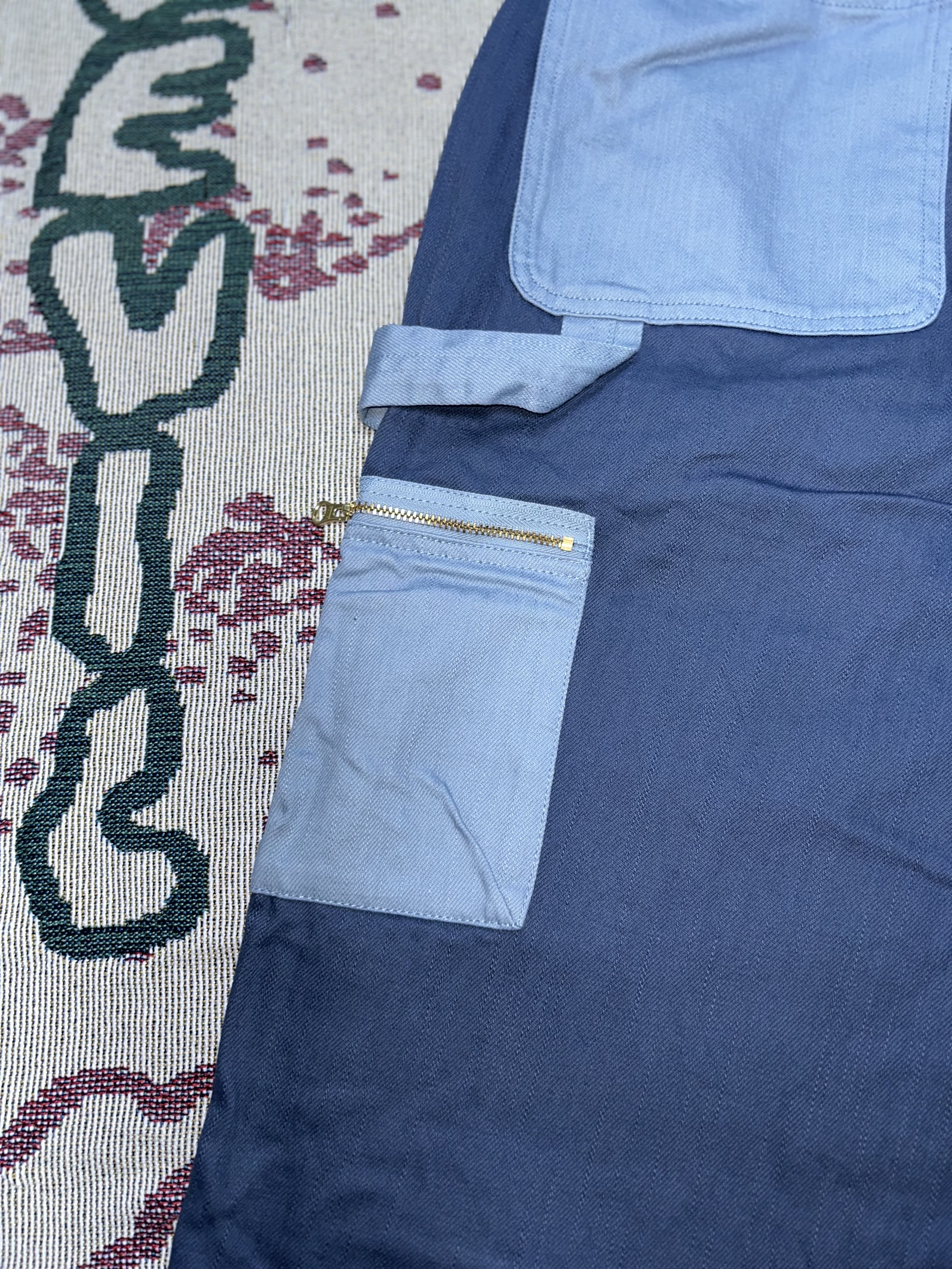 Puma x Rhuigi Double Knee Pants Inky Blue 착용 스타일 - 7