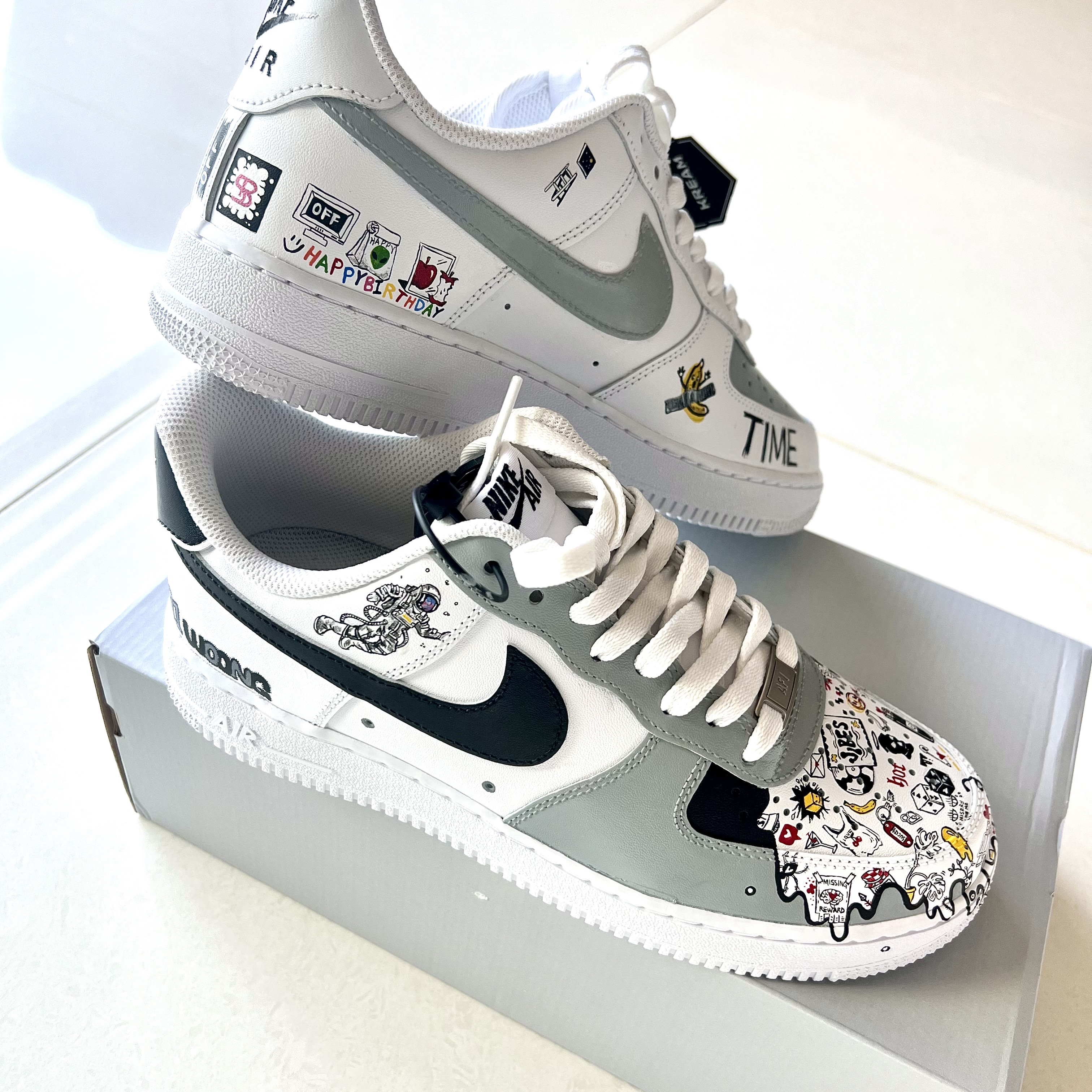 Nike Air Force 1 '07 Low White 착용 스타일 - 1
