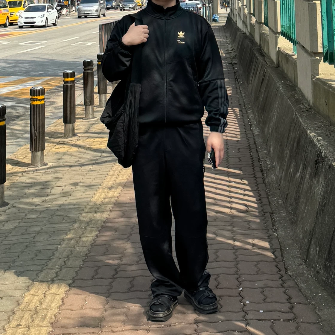 아디다스 x 다임 슈퍼파이어 트랙 자켓 블랙 - US 사이즈 | Adidas | KREAM Adidas x Dime Superfire Track Jacket Black - US Sizing