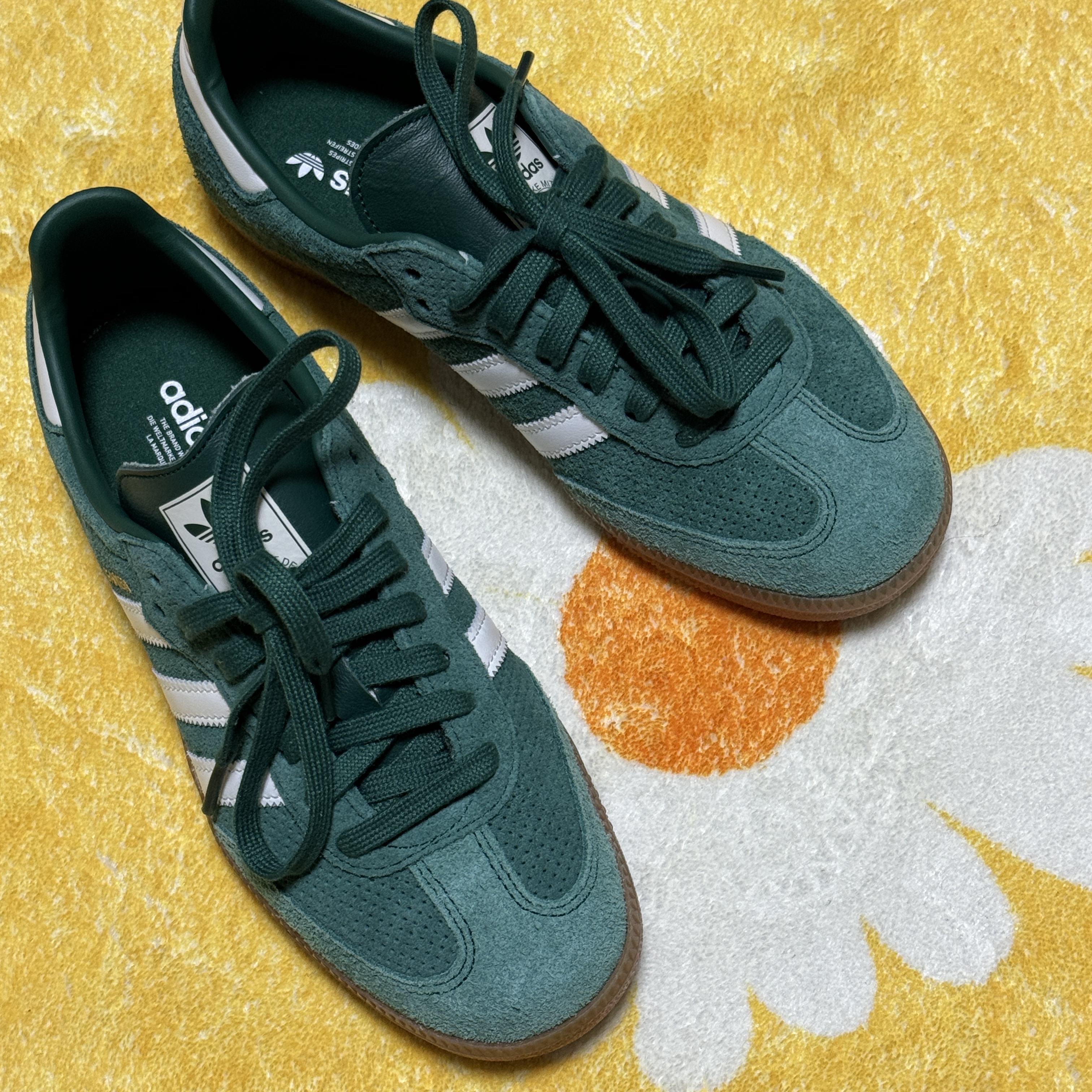 Adidas Samba OG Collegiate Green 착용 스타일