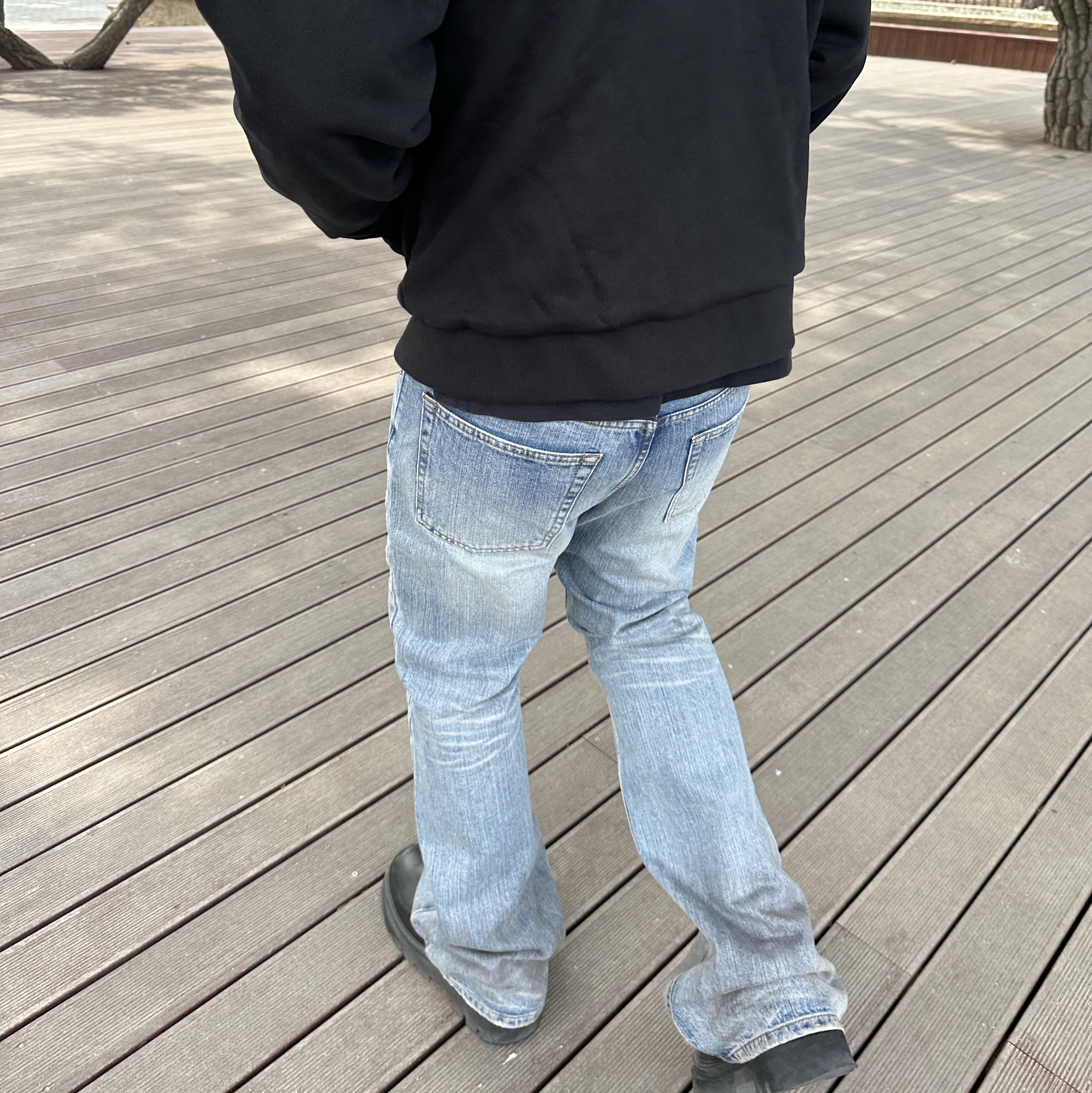 Undermycar Urkan Padded Shoulder Thermal Hood Zip-Up Caviar - 23FW 착용 스타일 - 3