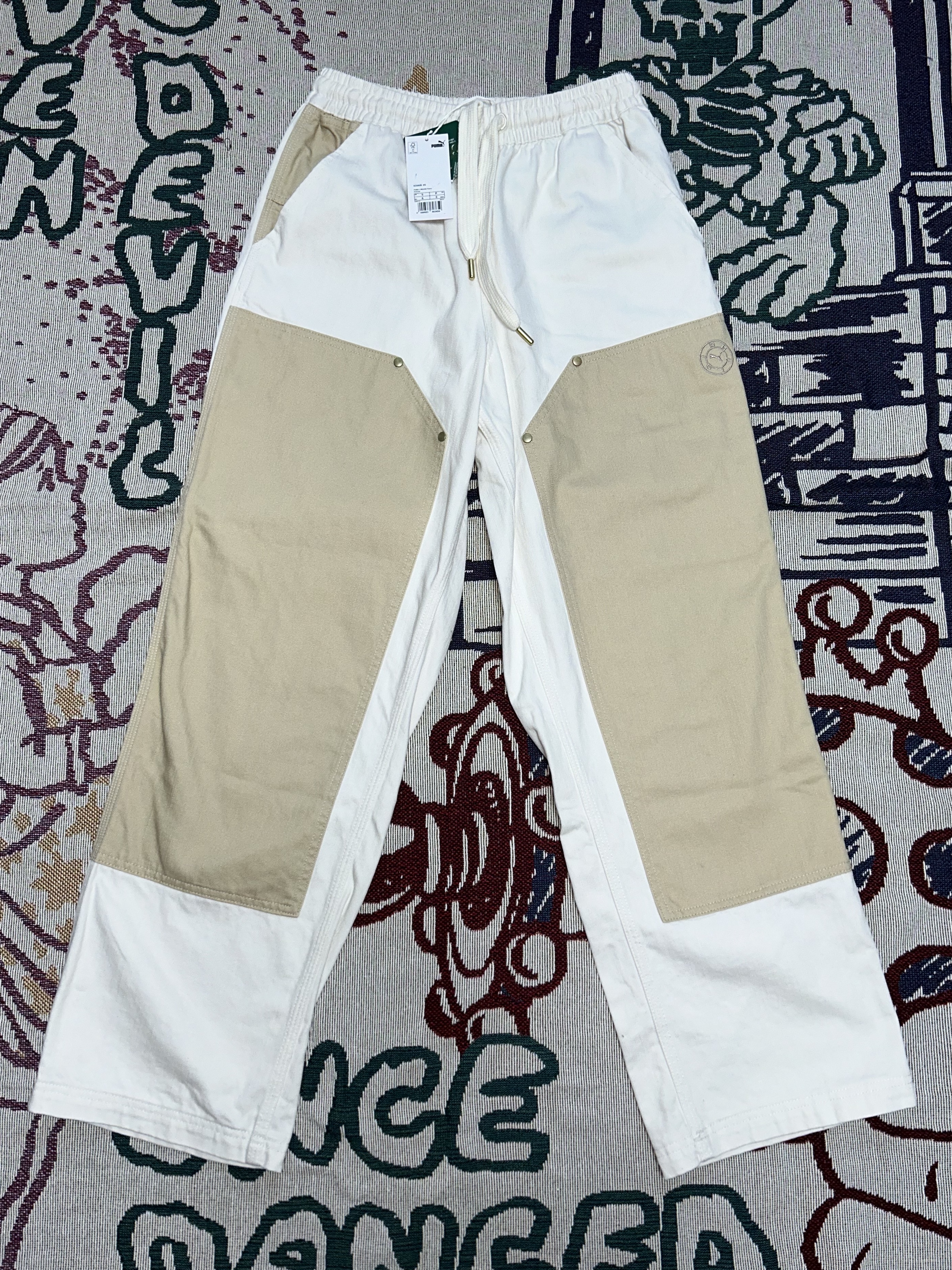 Puma x Rhuigi Double Knee Pants Pristine 착용 스타일 - 2
