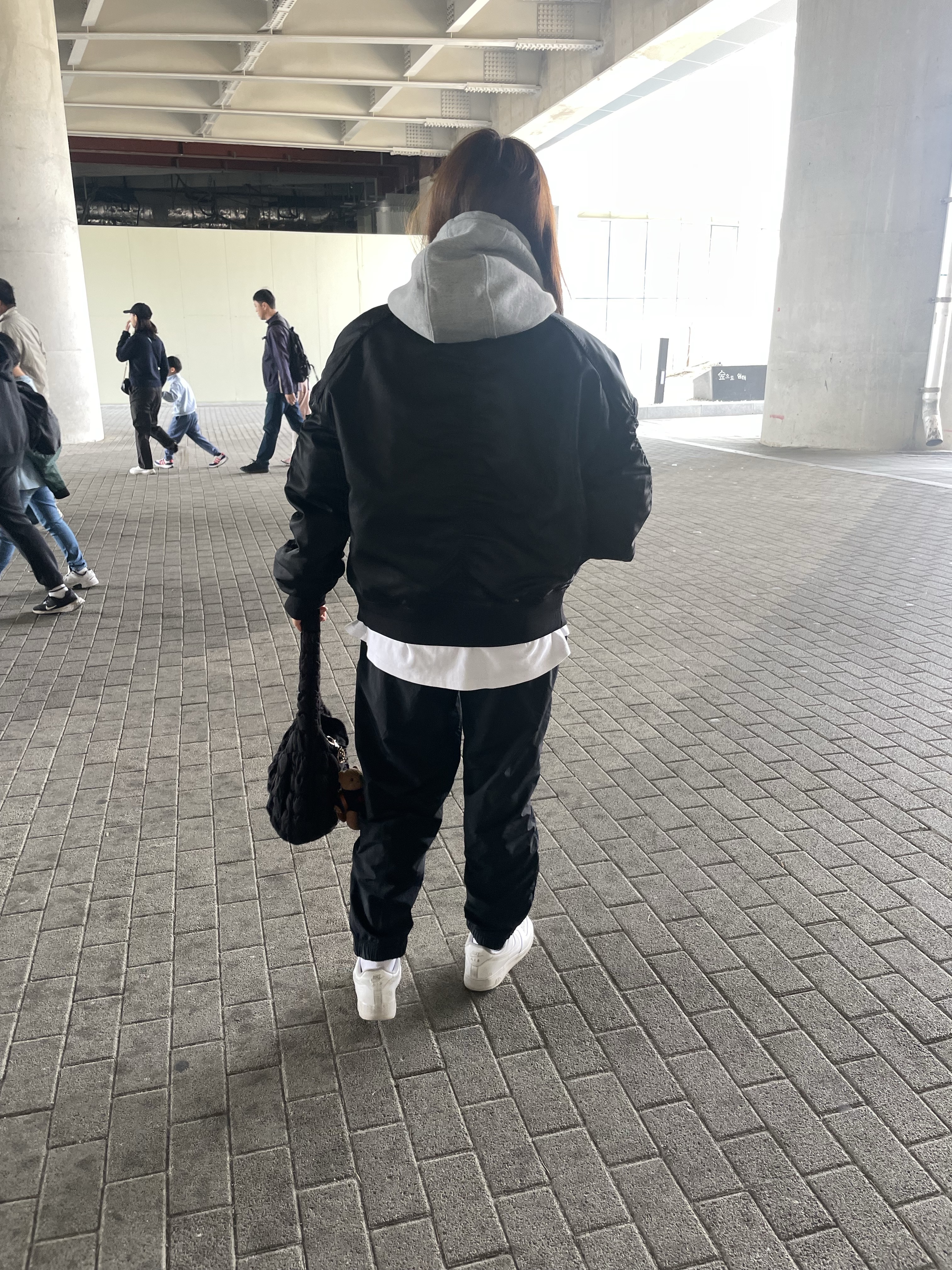 Nike NRG Solo Swoosh Woven Track Pants Black White - Asia, (W) Nike Air Force 1 '07 Low White 착용 스타일