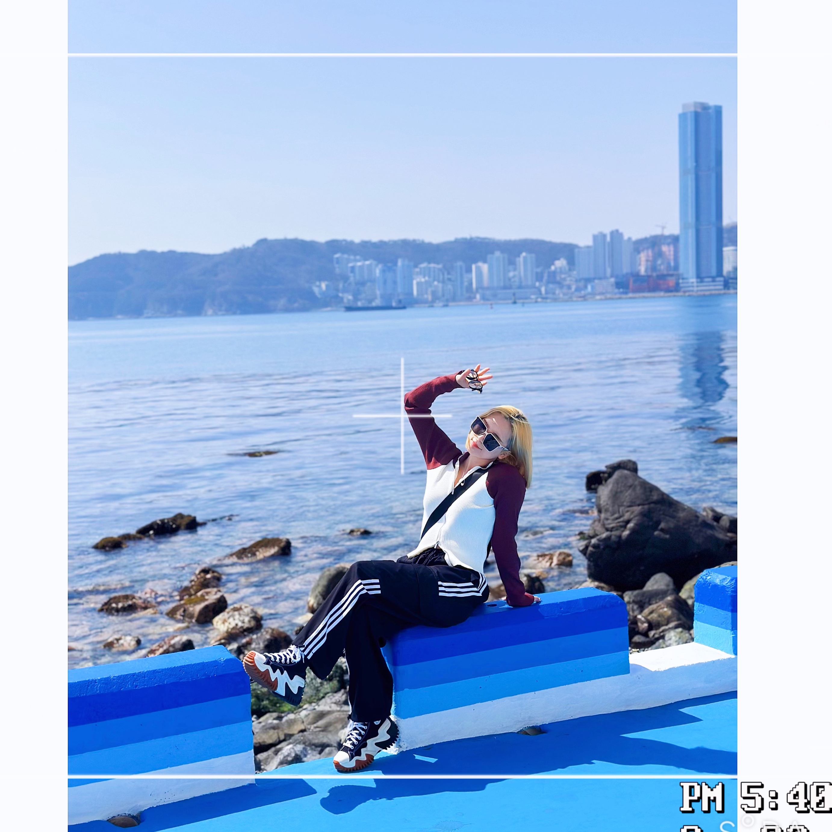 Converse Run Star Motion High Black 착용 스타일