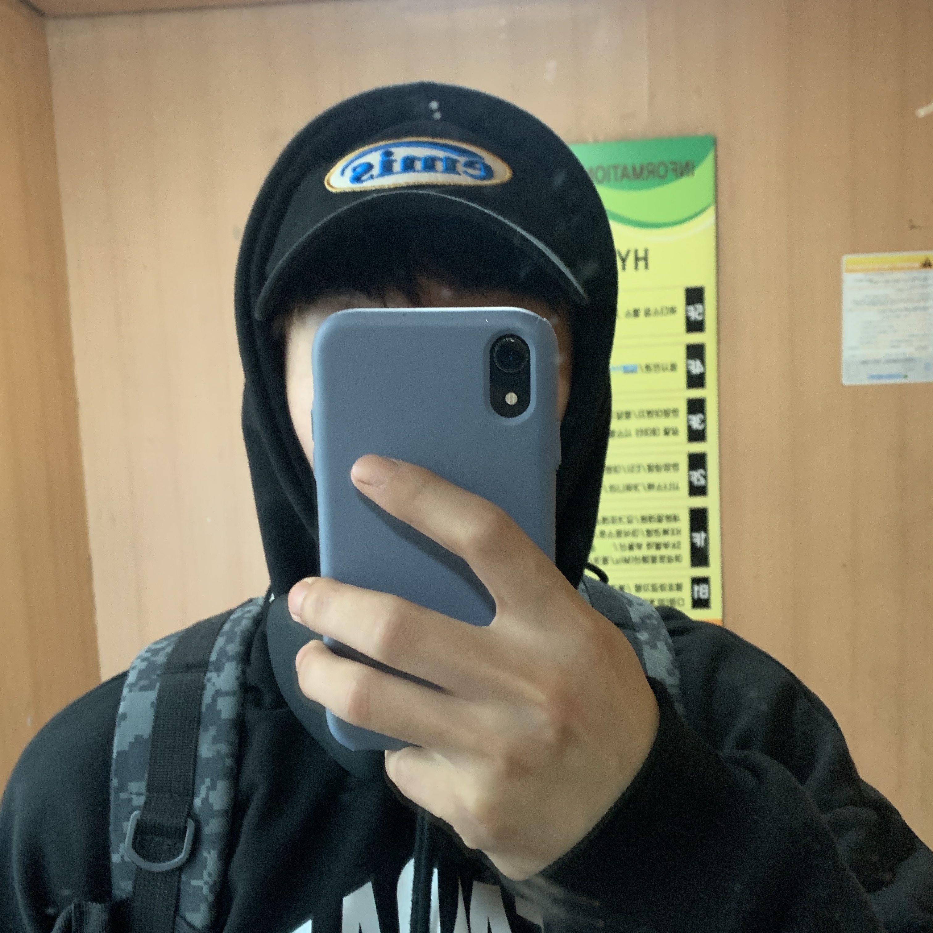Emis Wappen Ball Cap Black, Apple AirPods Max Lightning Silver (Korean Ver.) 착용 스타일