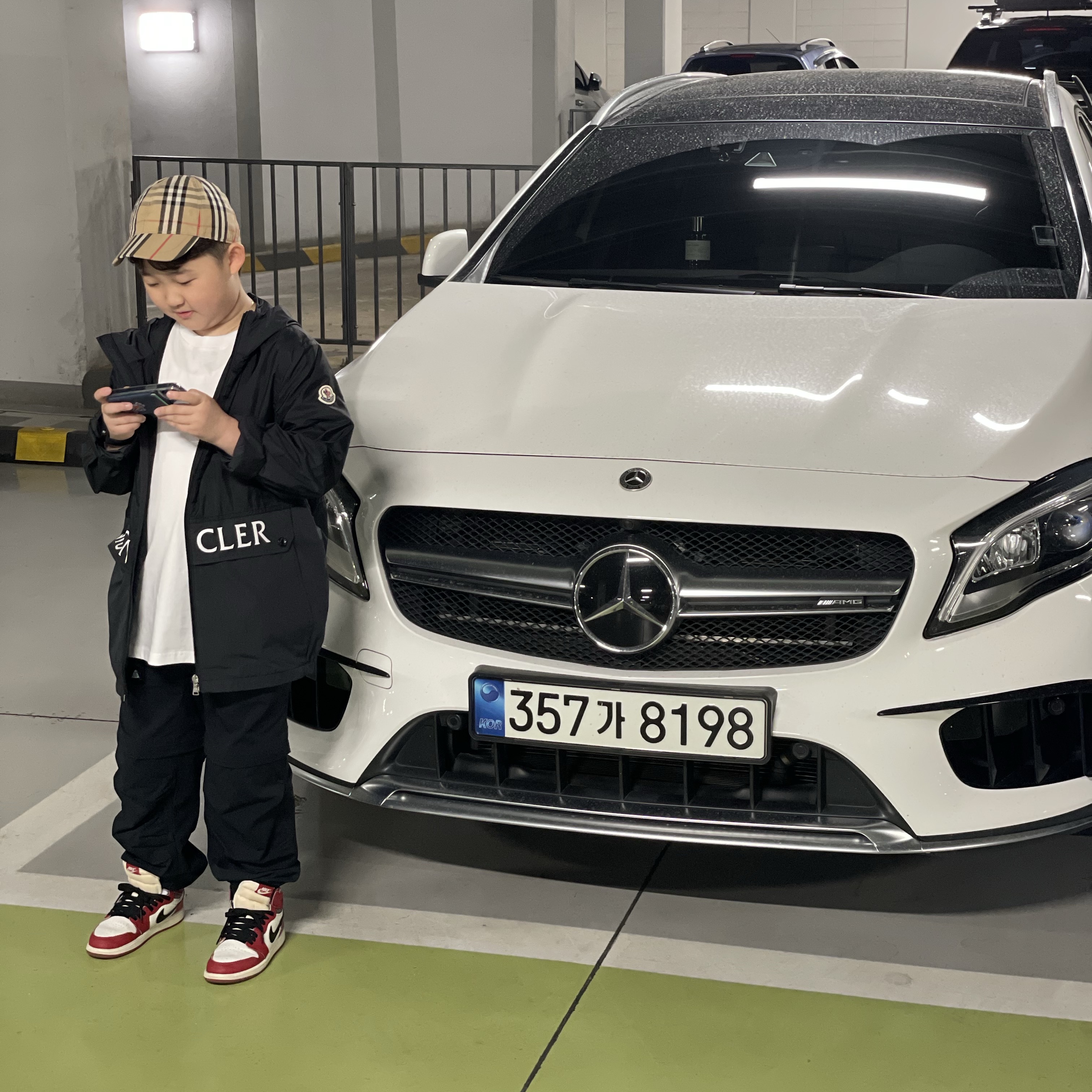 (Kids) Burberry Check Cotton Reversible Baseball Cap Black, (PS) Jordan 1 Retro High OG Chicago 2022 착용 스타일