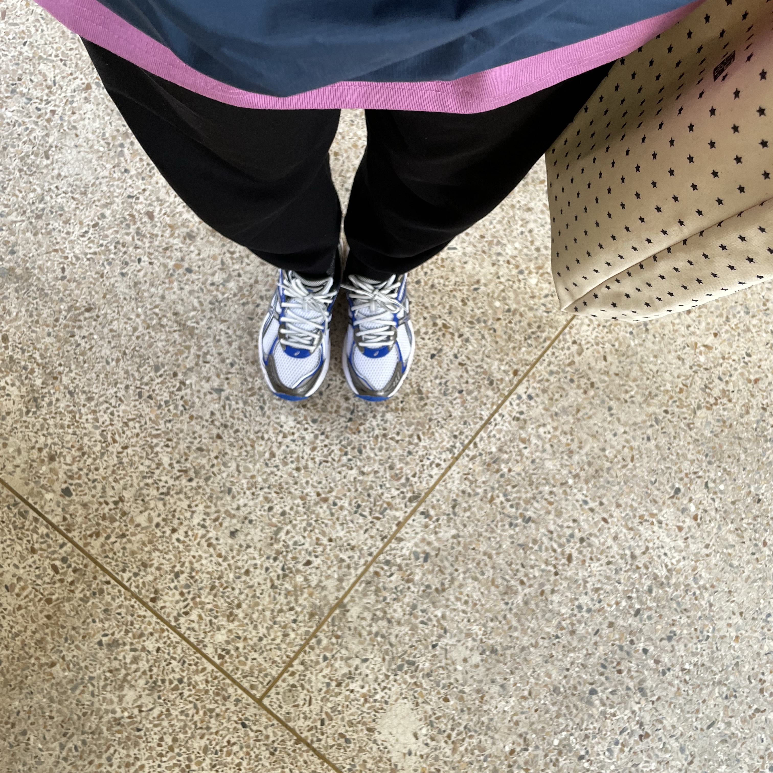Asics GT-2160 White Illusion Blue 착용 스타일