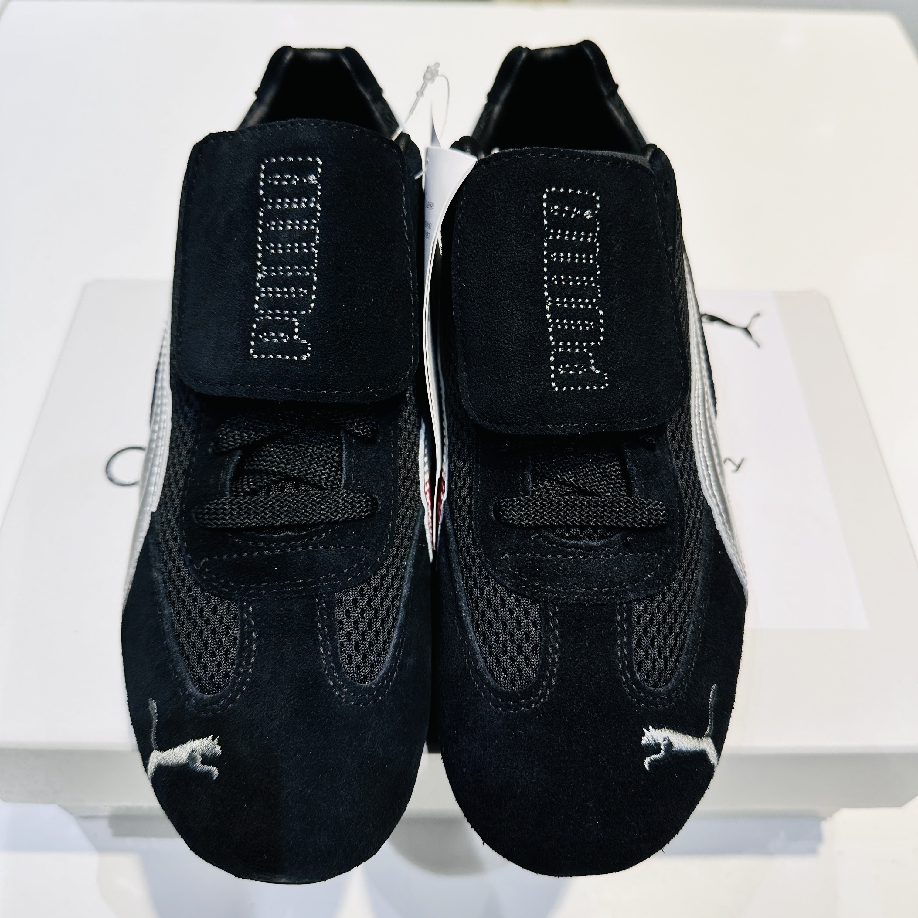 Puma x Open Yy Speedcat Black Shadow Gray 착용 스타일 - 1