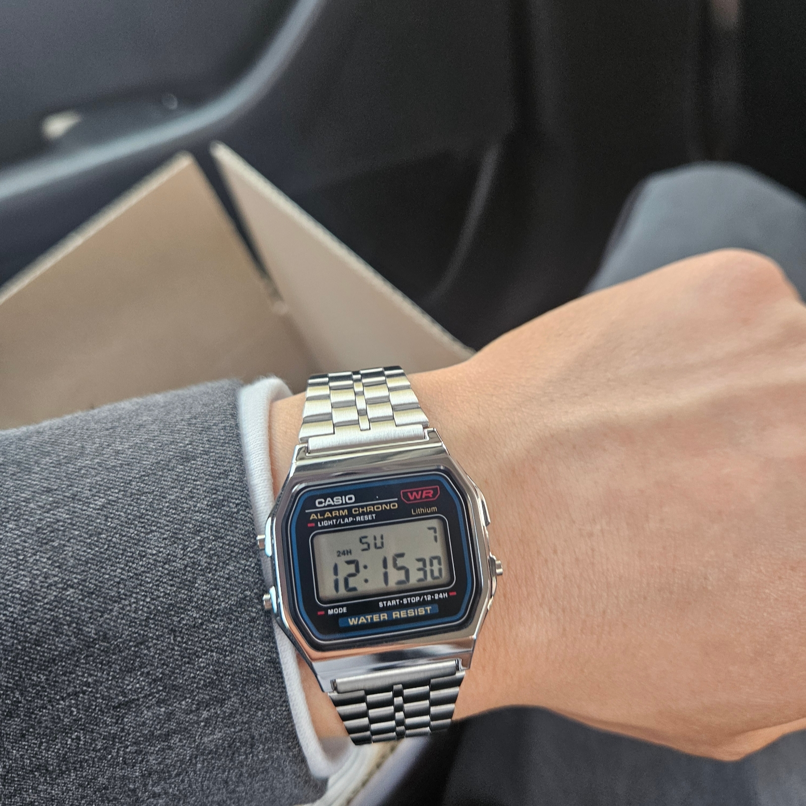 Casio A-159WA-N1 착용 스타일