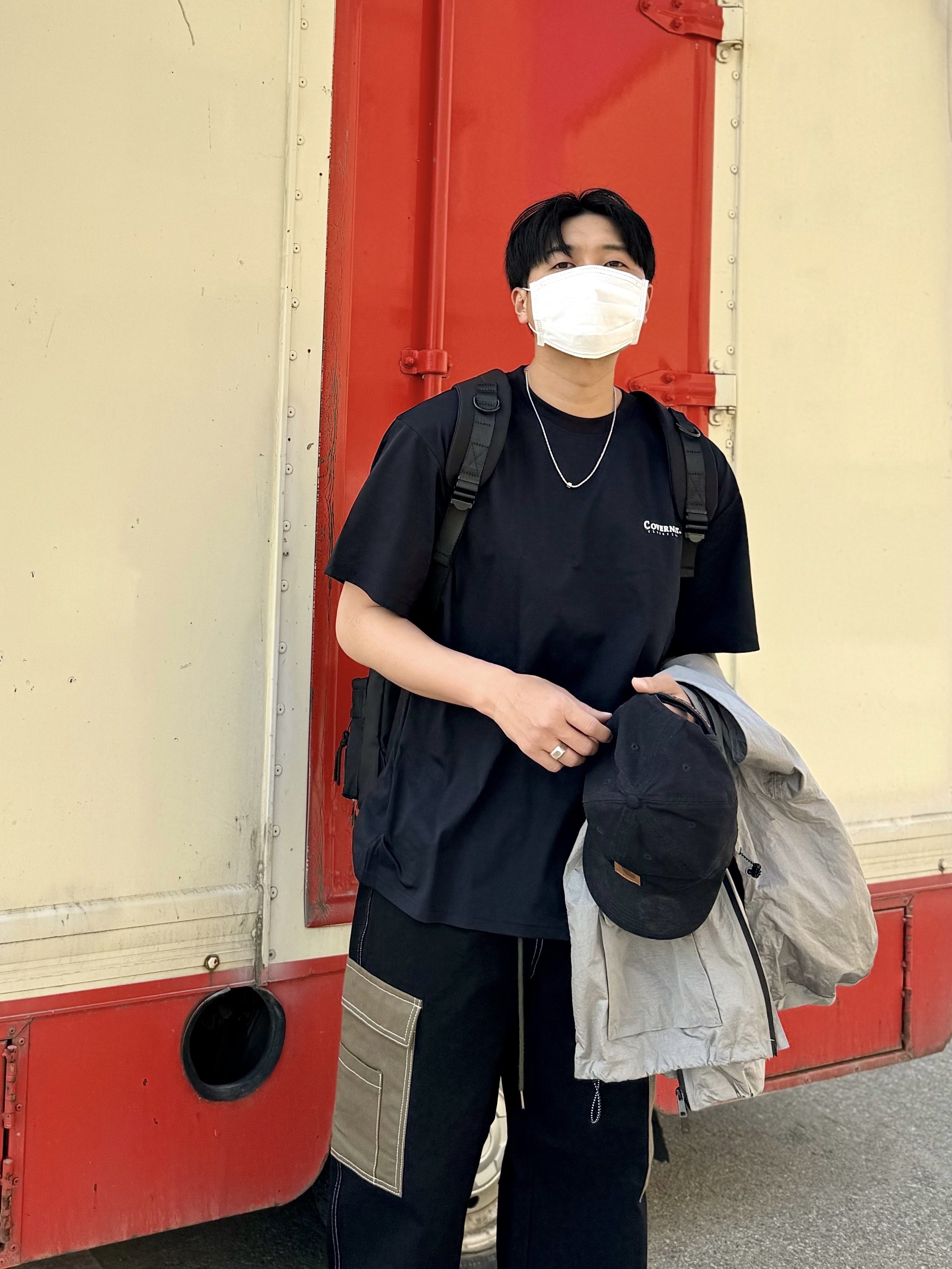 New Balance x JJJJound 990v3 Brown Black 착용 스타일 - 2