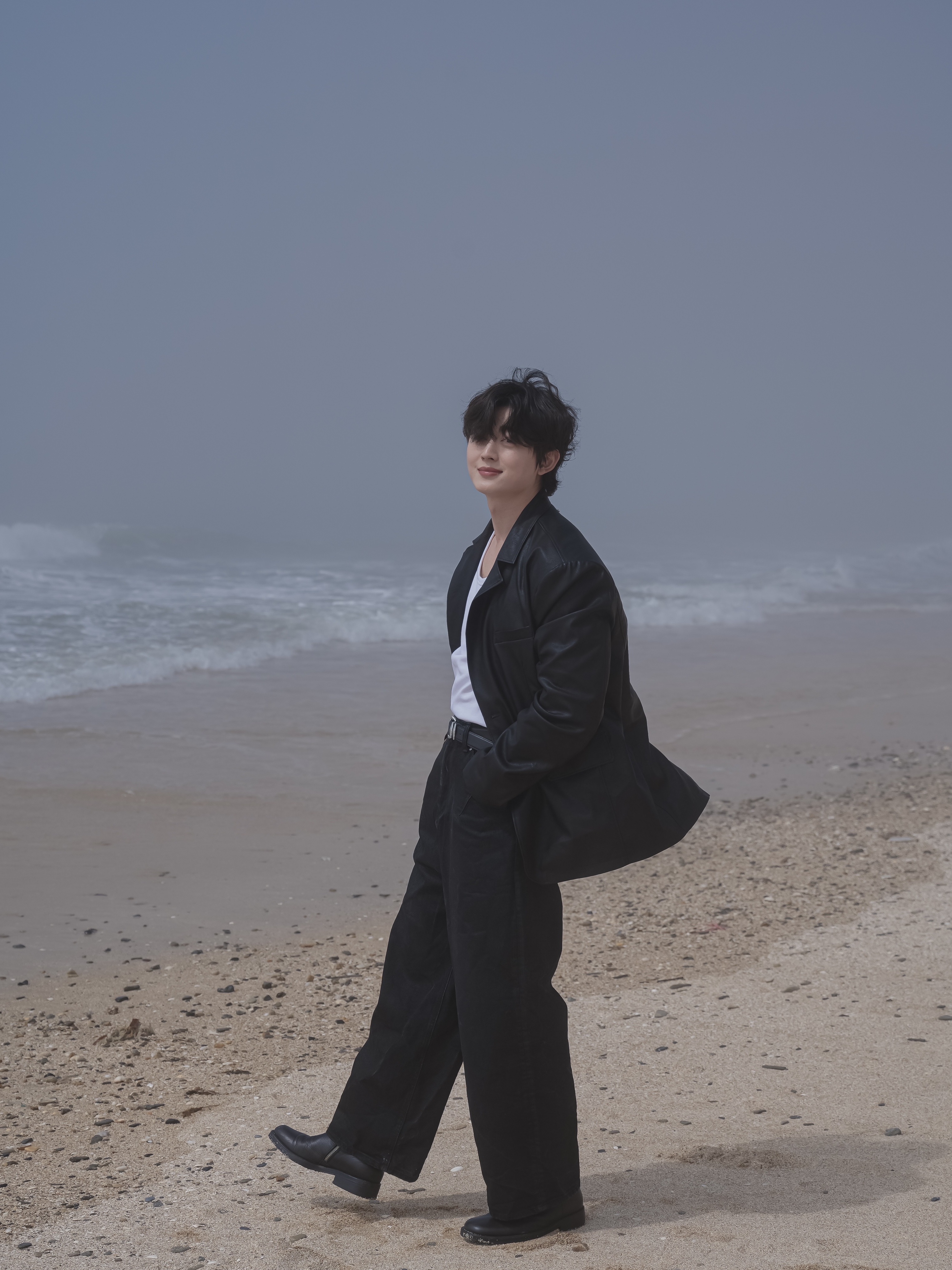 Kinchi Oddly - 701 (a) Black 착용 스타일 - 4