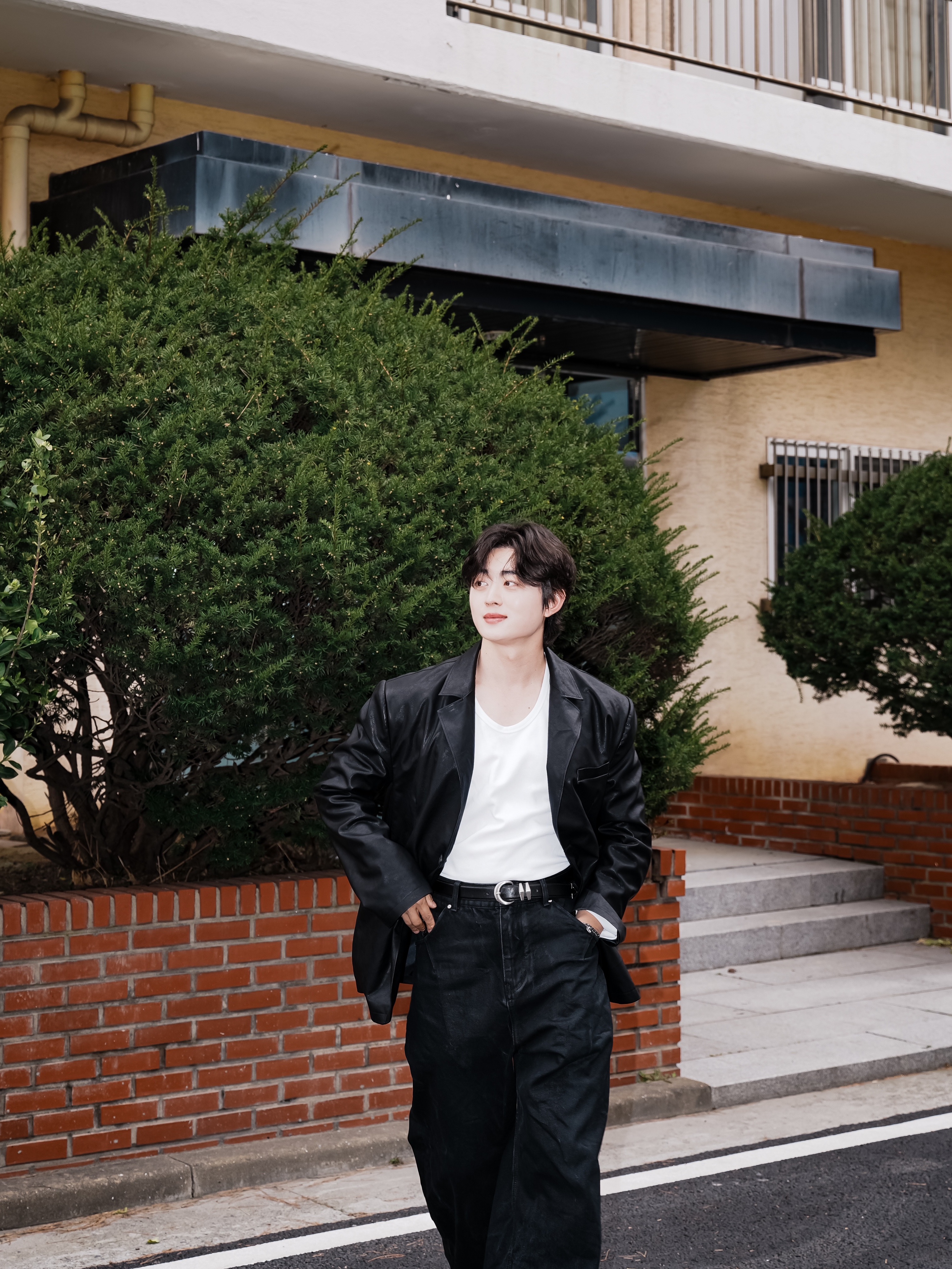 Kinchi Oddly - 701 (a) Black 착용 스타일 - 2