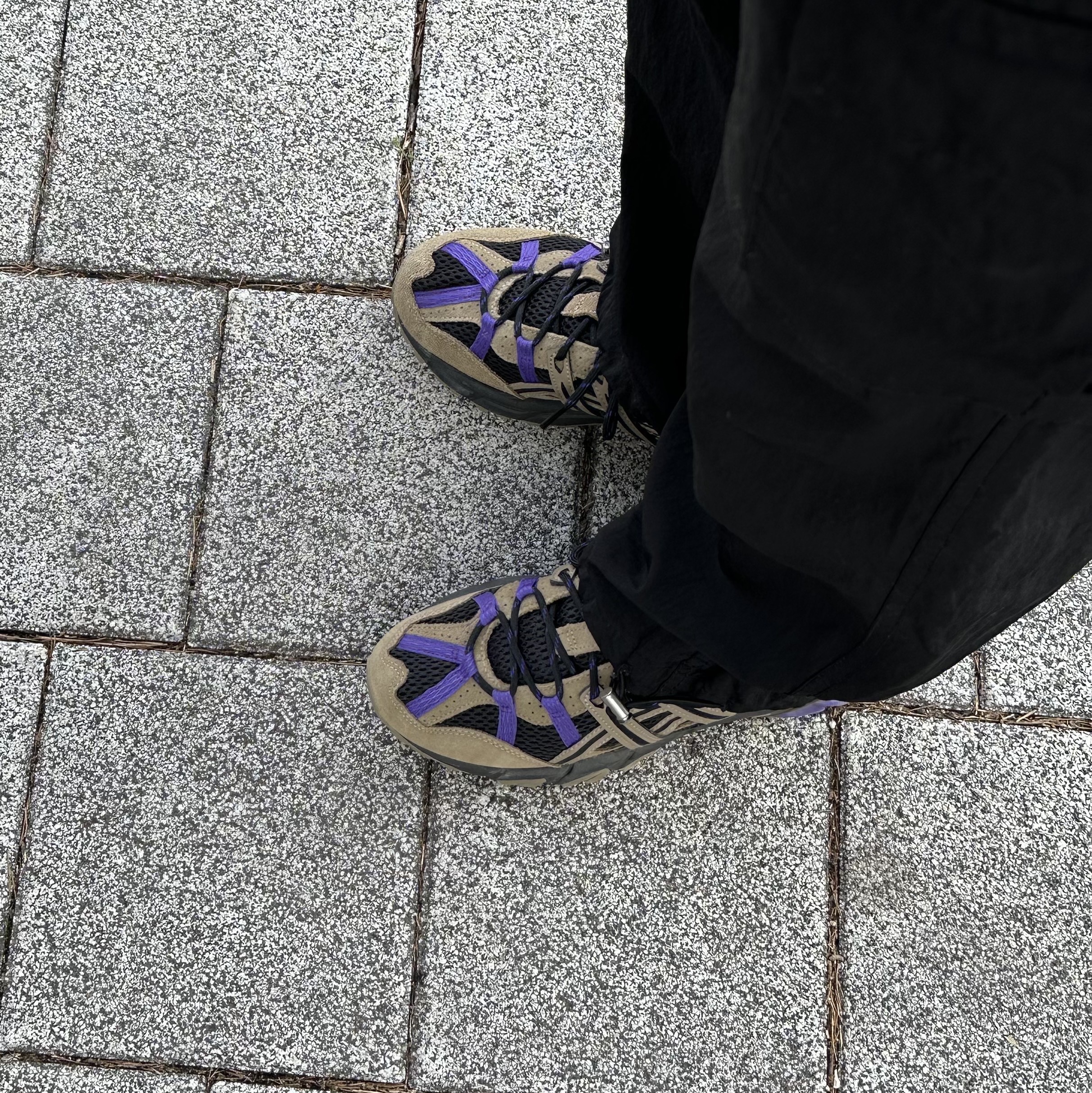 Asics Gel-Sonoma 15-50 Pepper Black 착용 스타일 - 1