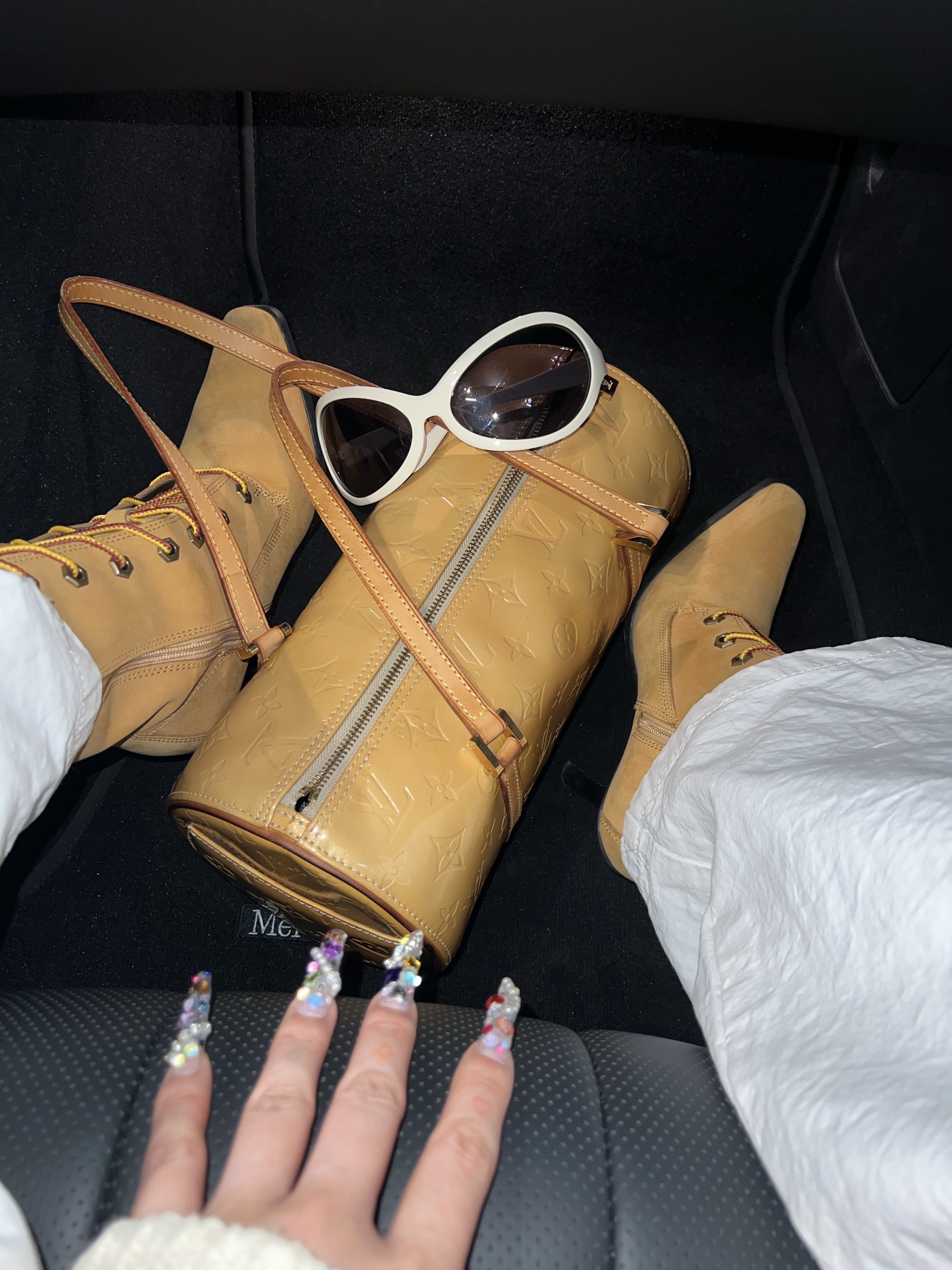 Adidas Yeezy NSLTD Boot Khaki, Adidas Yeezy Foam RNNR Sand 착용 스타일 - 5