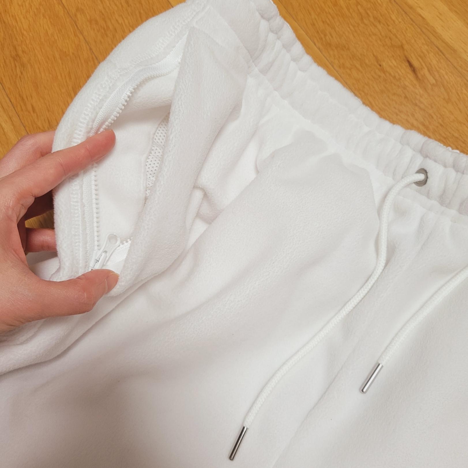 Nike Air Therma-Fit Winterized Trousers White - Asia 착용 스타일 - 3