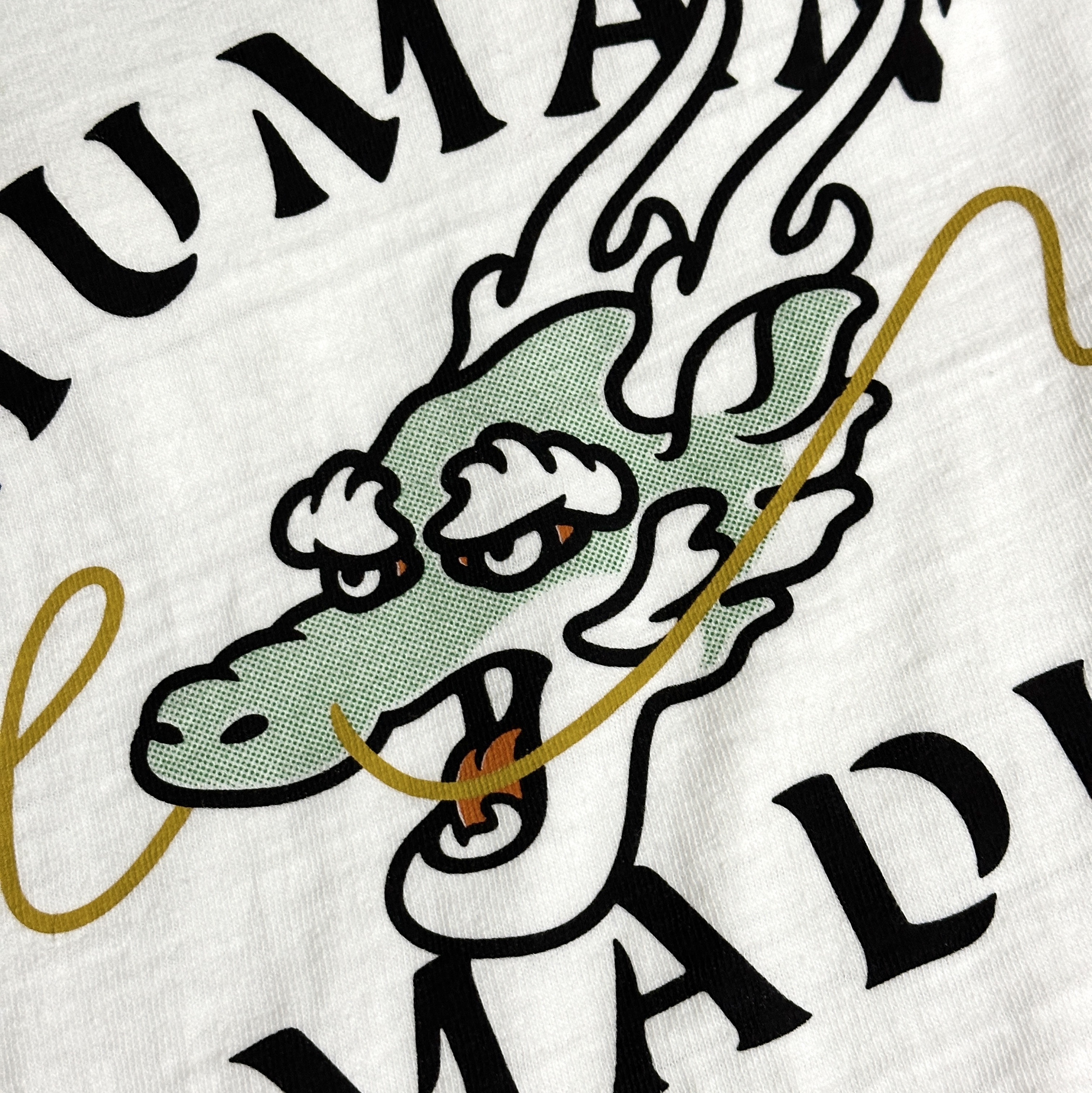 Human Made Graphic T-Shirt #01 White 착용 스타일