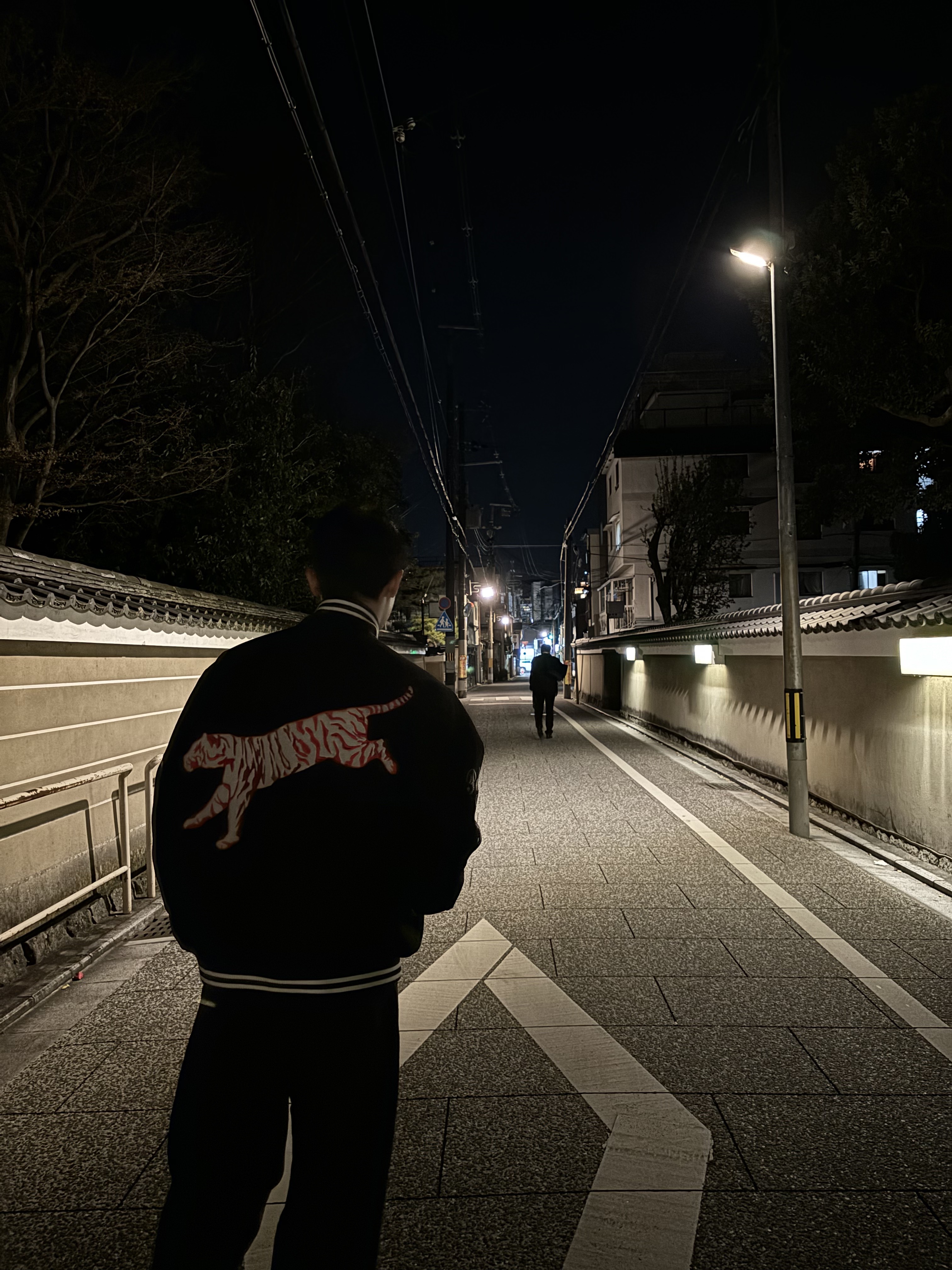 Palace Korea Varsity Jacket Black - 24SS 착용 스타일 - 2