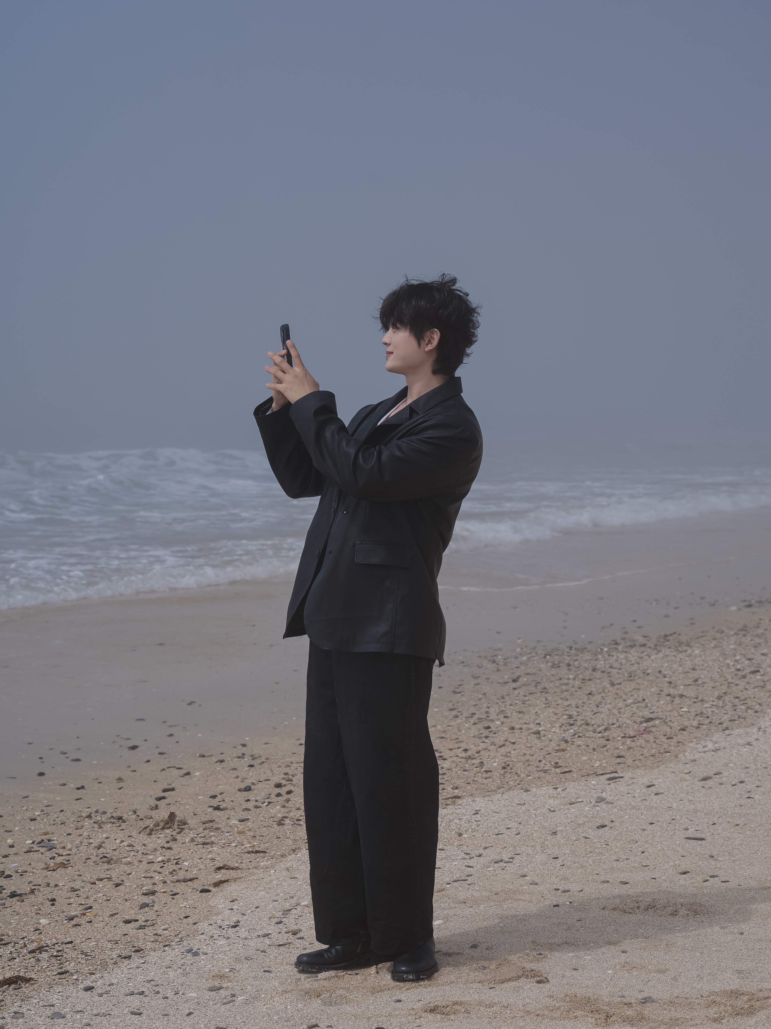 Kinchi Oddly - 701 (a) Black 착용 스타일 - 3