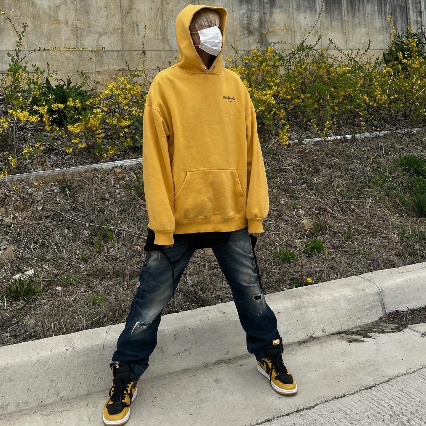 Jordan 1 Retro High OG Pollen 착용 스타일 - 1