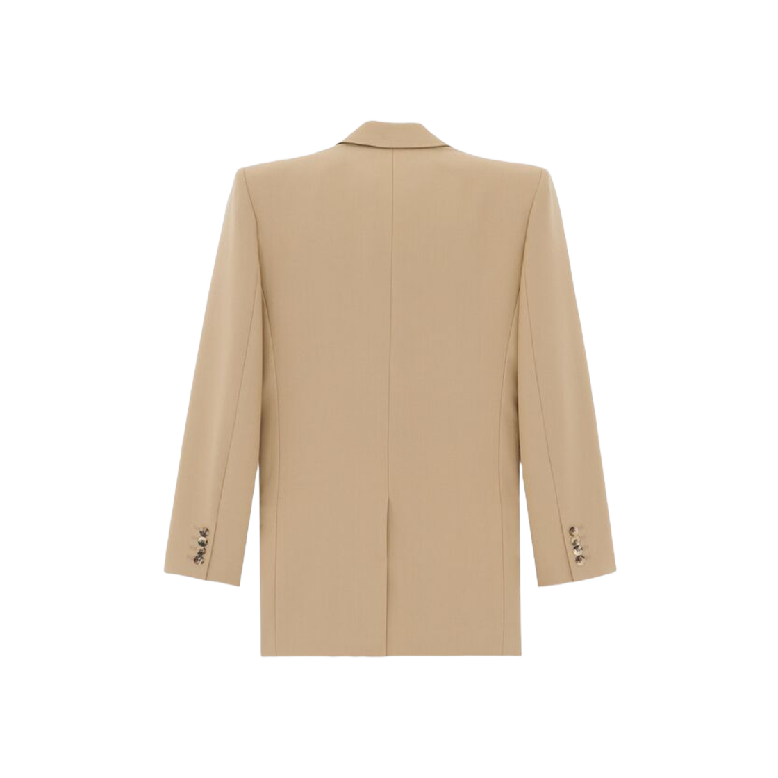 (W) Saint Laurent Jacket In Wool Gabardine Beige 상세 이미지 2