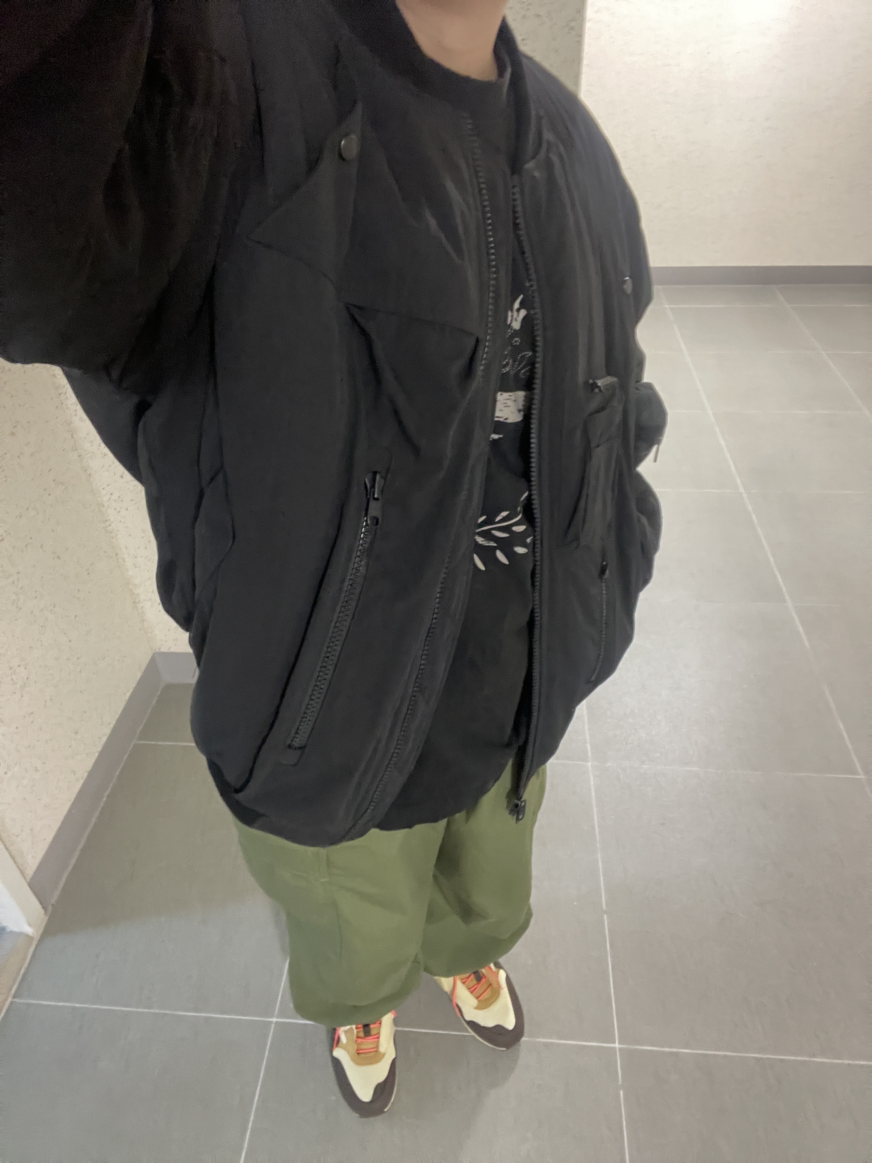 Nike x Travis Scott Air Max 1 Cact.us Brown, Etce New Vision Camo Cap Night Jungle 착용 스타일 - 1