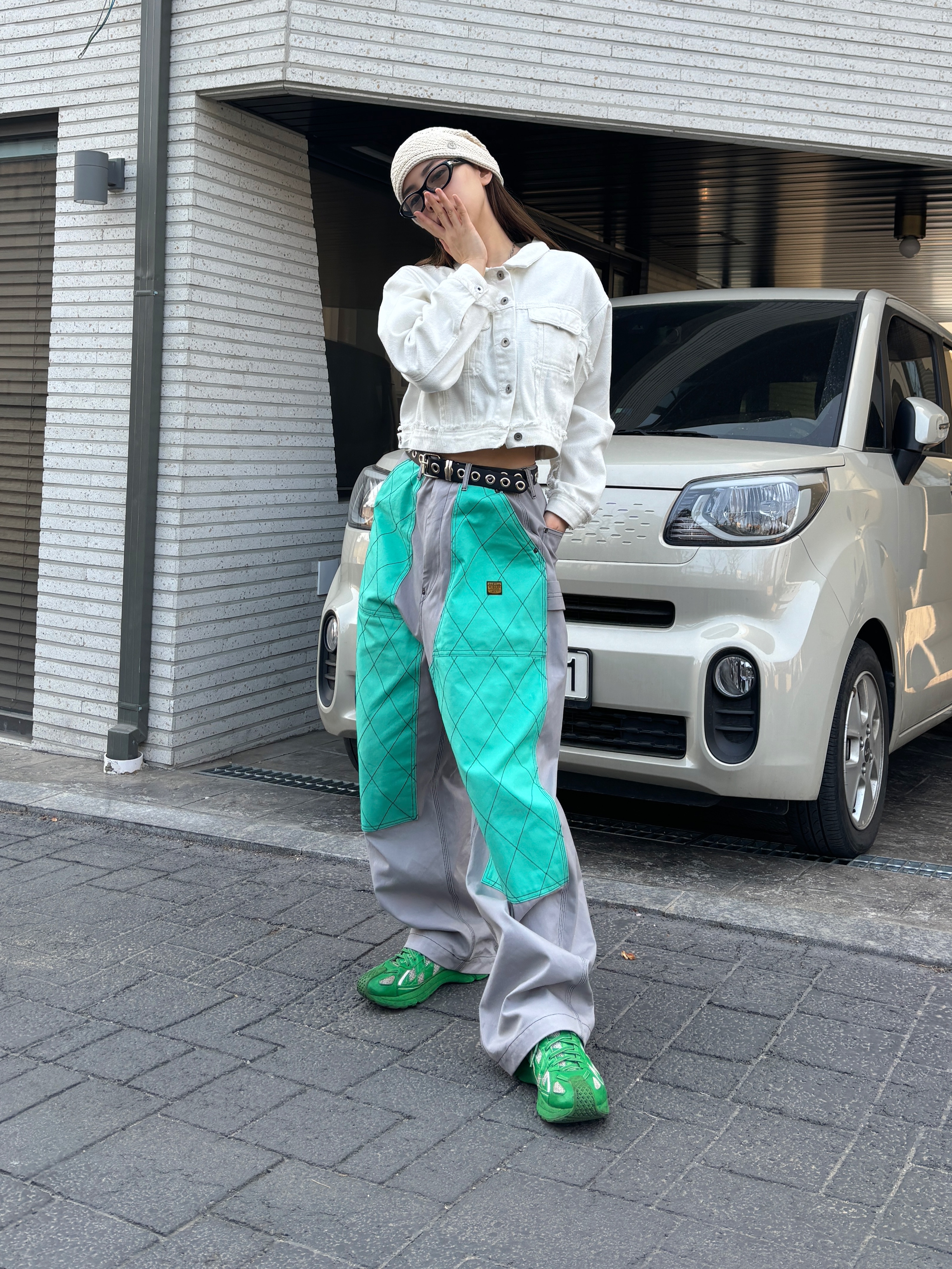 Asics x Kiko Kostadinov Gel-Kiril Cilantro 착용 스타일 - 1